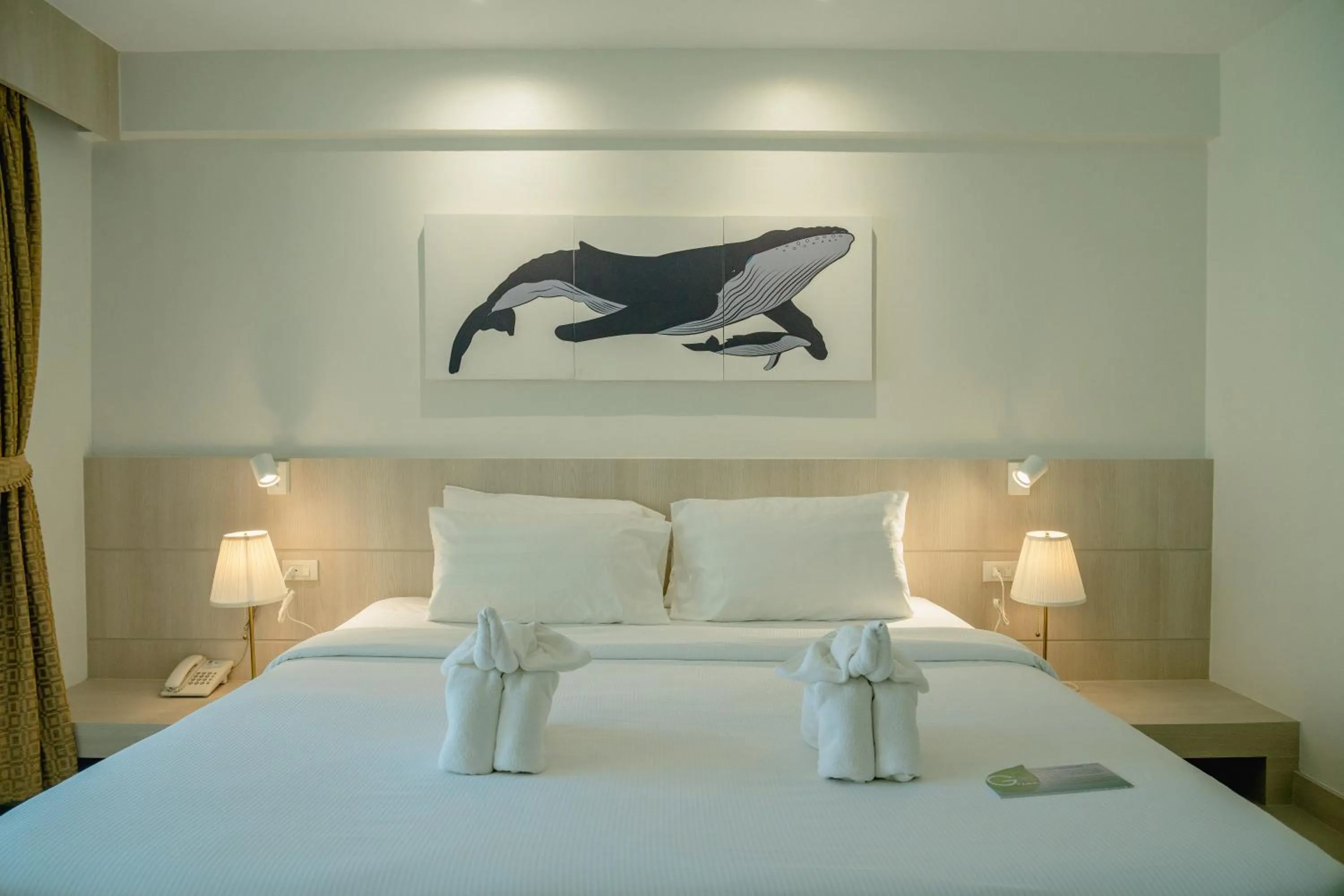 Bed in Blue Tara Hotel Krabi Ao Nang