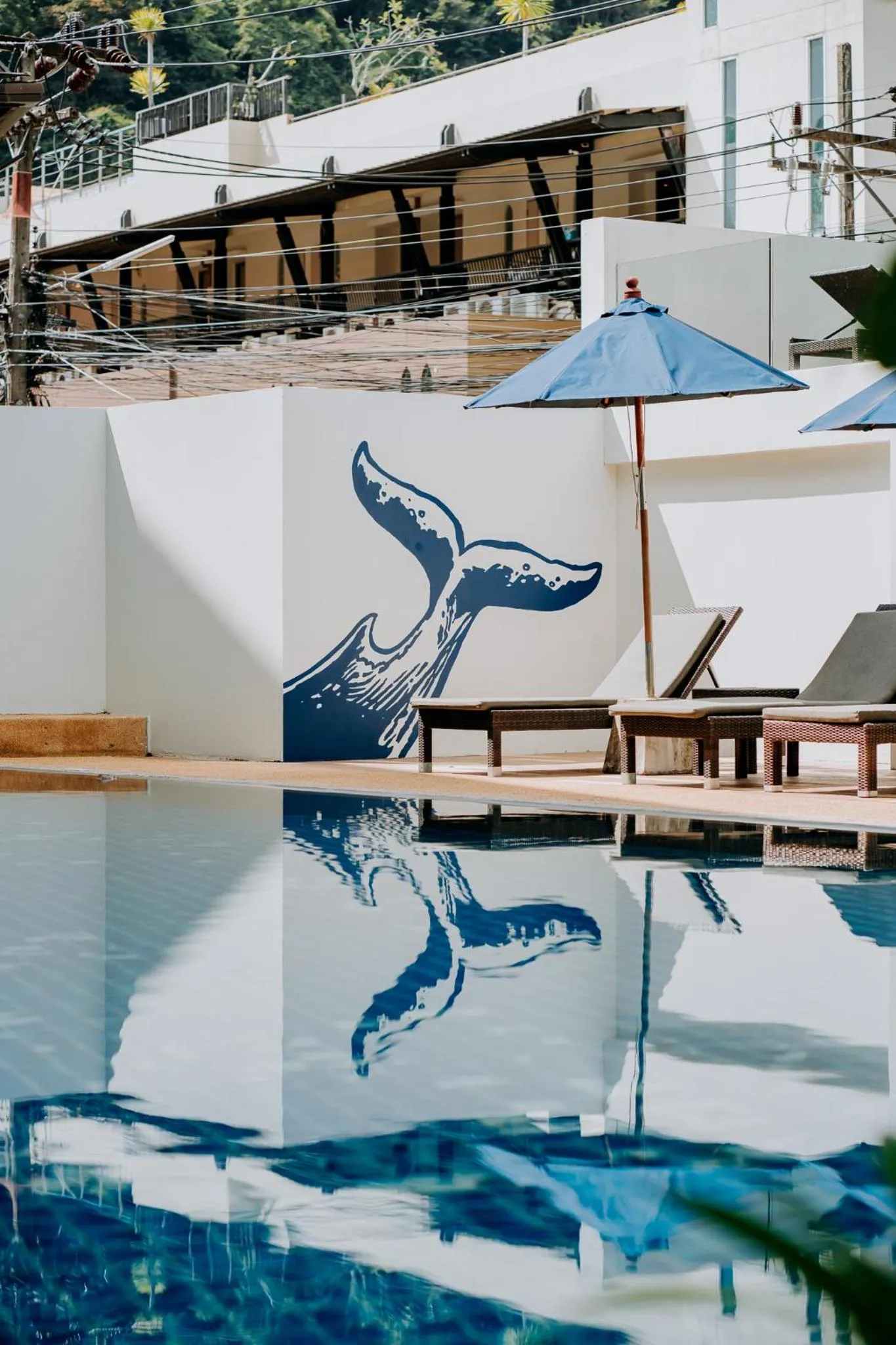 Swimming pool in Blue Tara Hotel Krabi Ao Nang