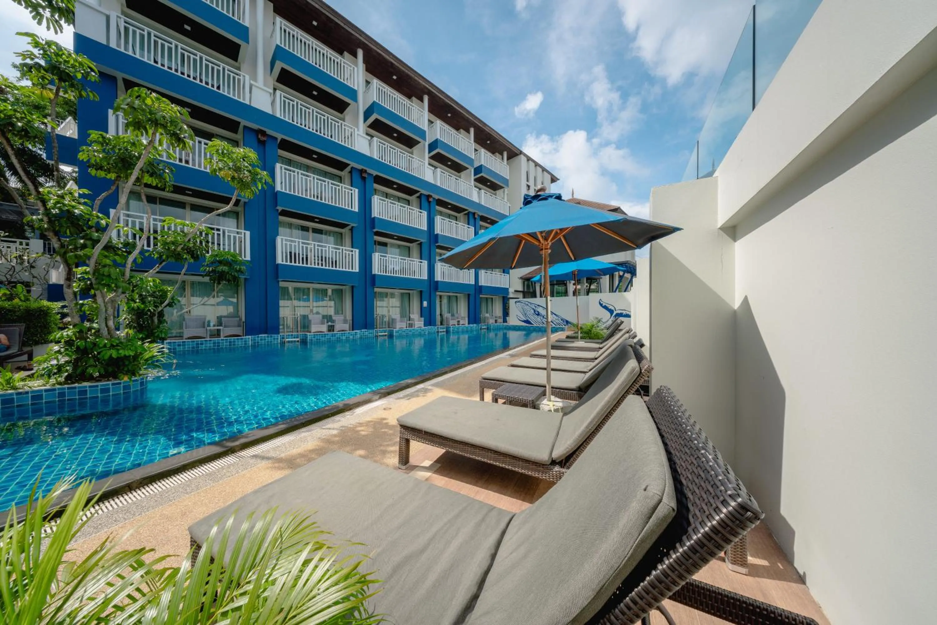 Swimming pool in Blue Tara Hotel Krabi Ao Nang