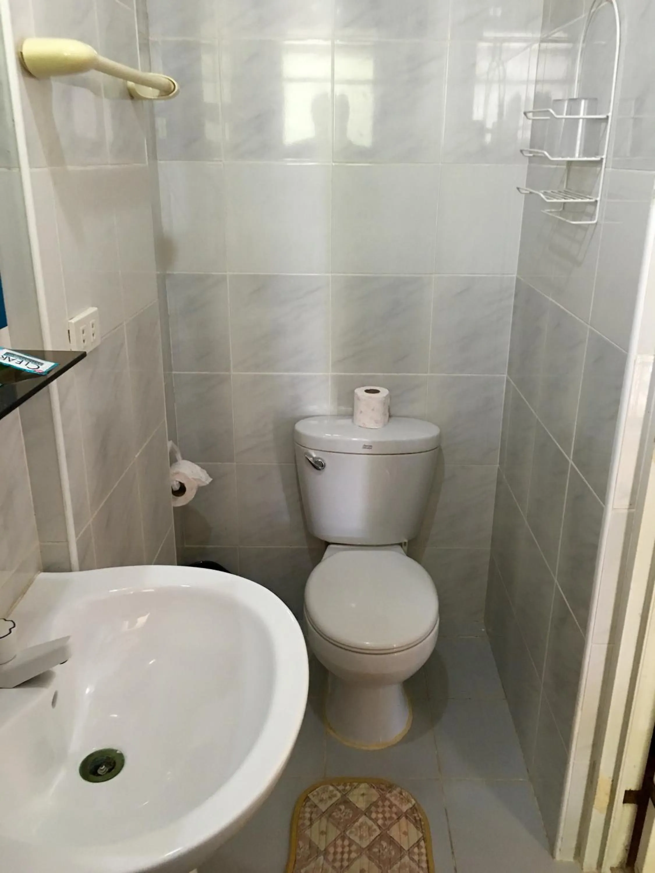 Toilet in Hippocampus Beach Resort