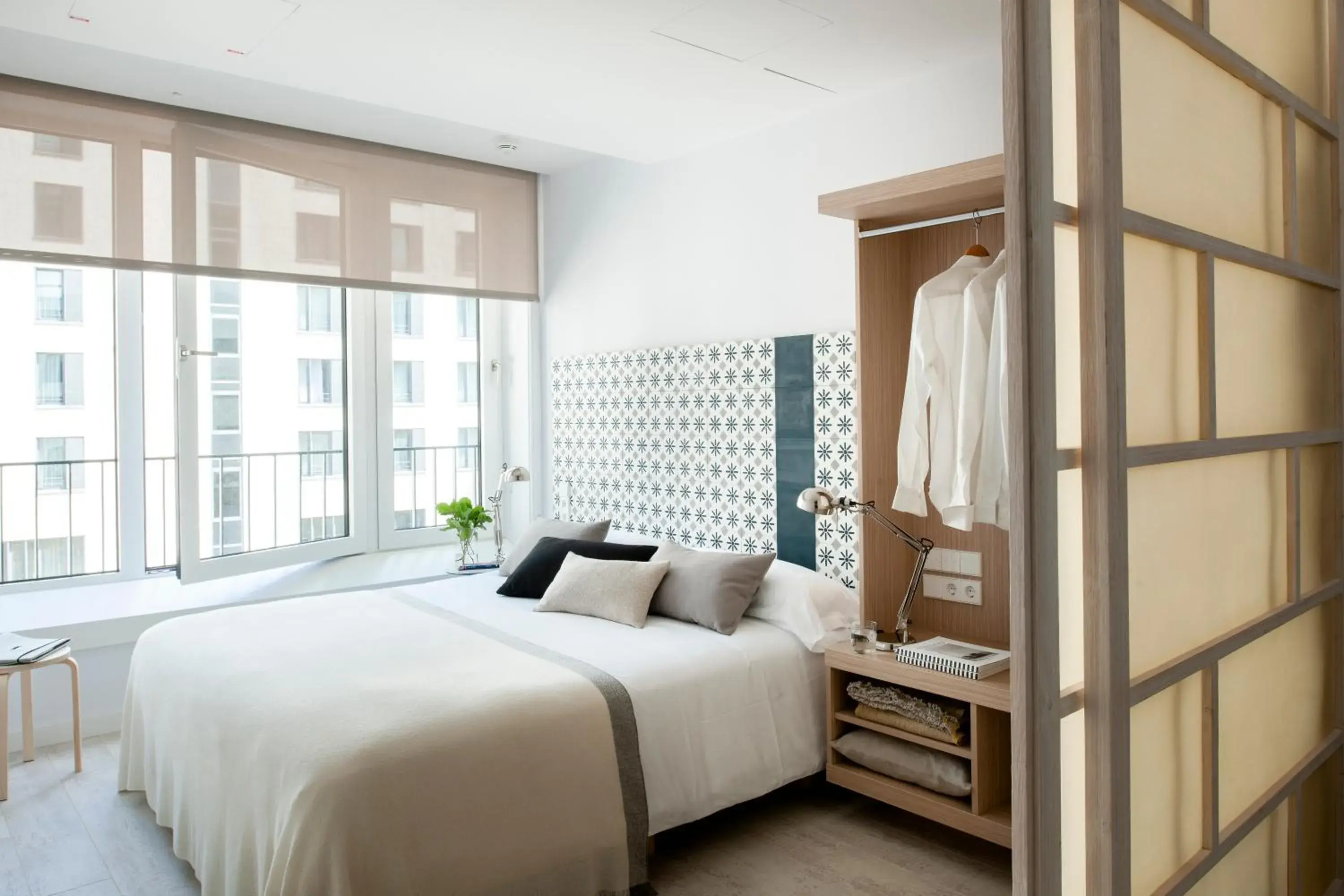 Bed in Eric Vökel Boutique Apartments - Hamburg Suites Bed in Eric Vökel Boutique Apartments - Hamburg Suites