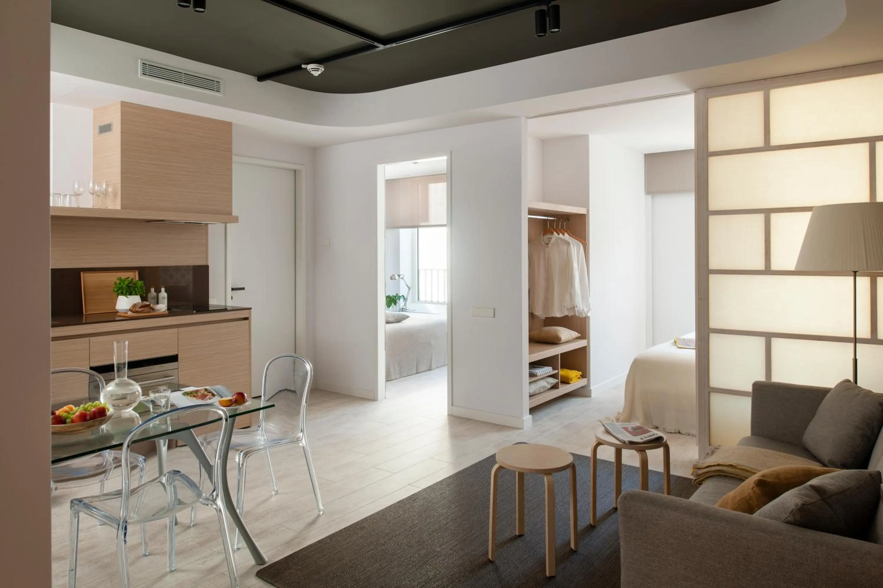 Bed in Eric Vökel Boutique Apartments - Hamburg Suites