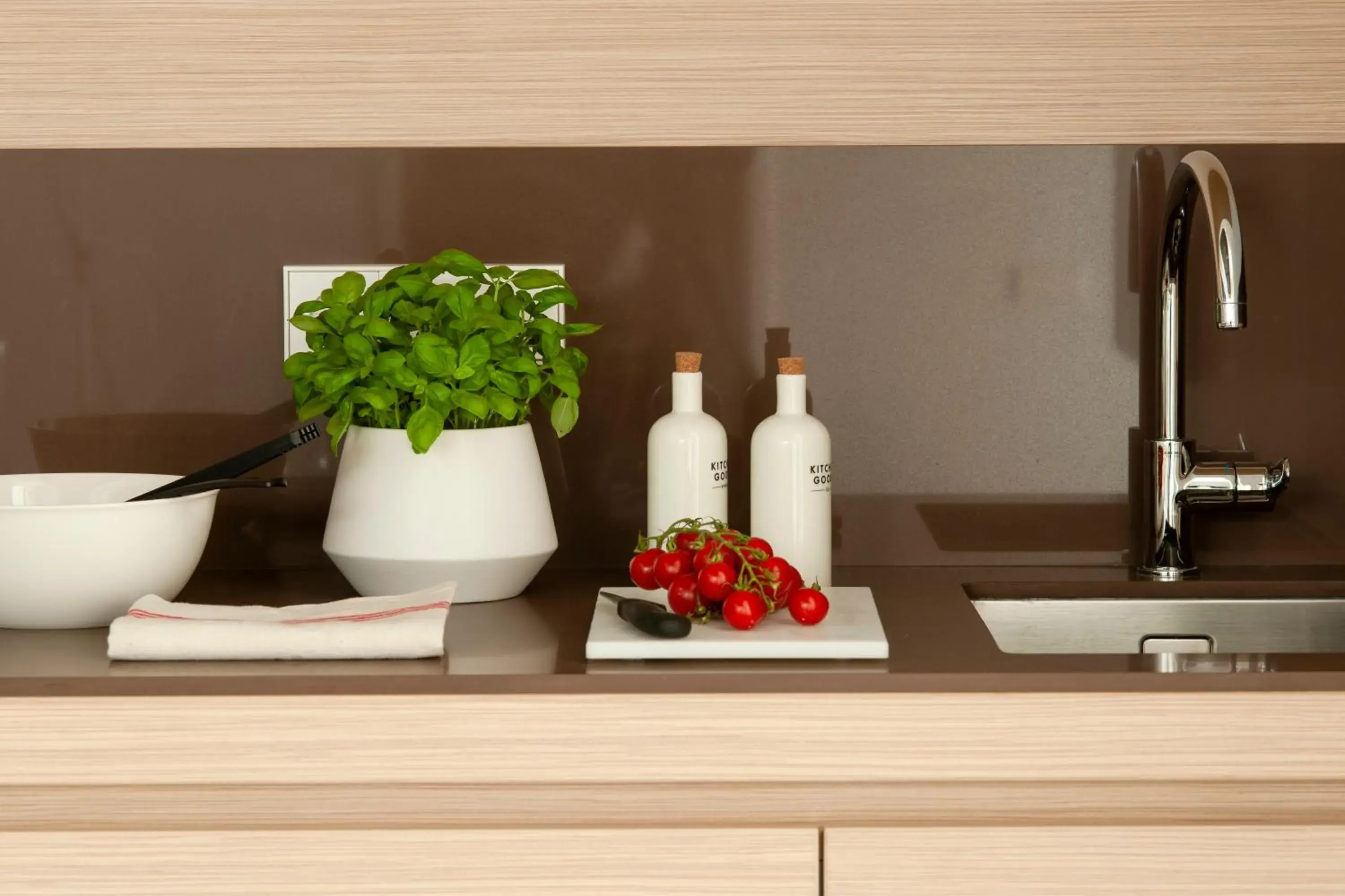 Kitchen or kitchenette in Eric Vökel Boutique Apartments - Hamburg Suites Kitchen or kitchenette in Eric Vökel Boutique Apartments - Hamburg Suites