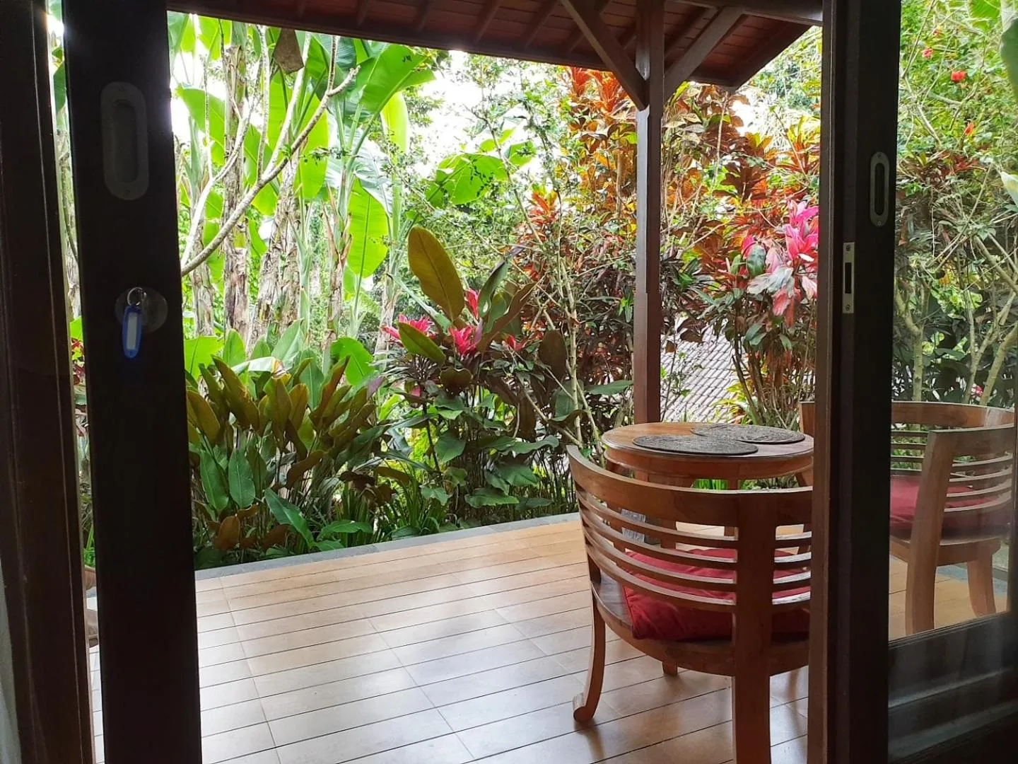Patio in Secluded Jungle Villa
