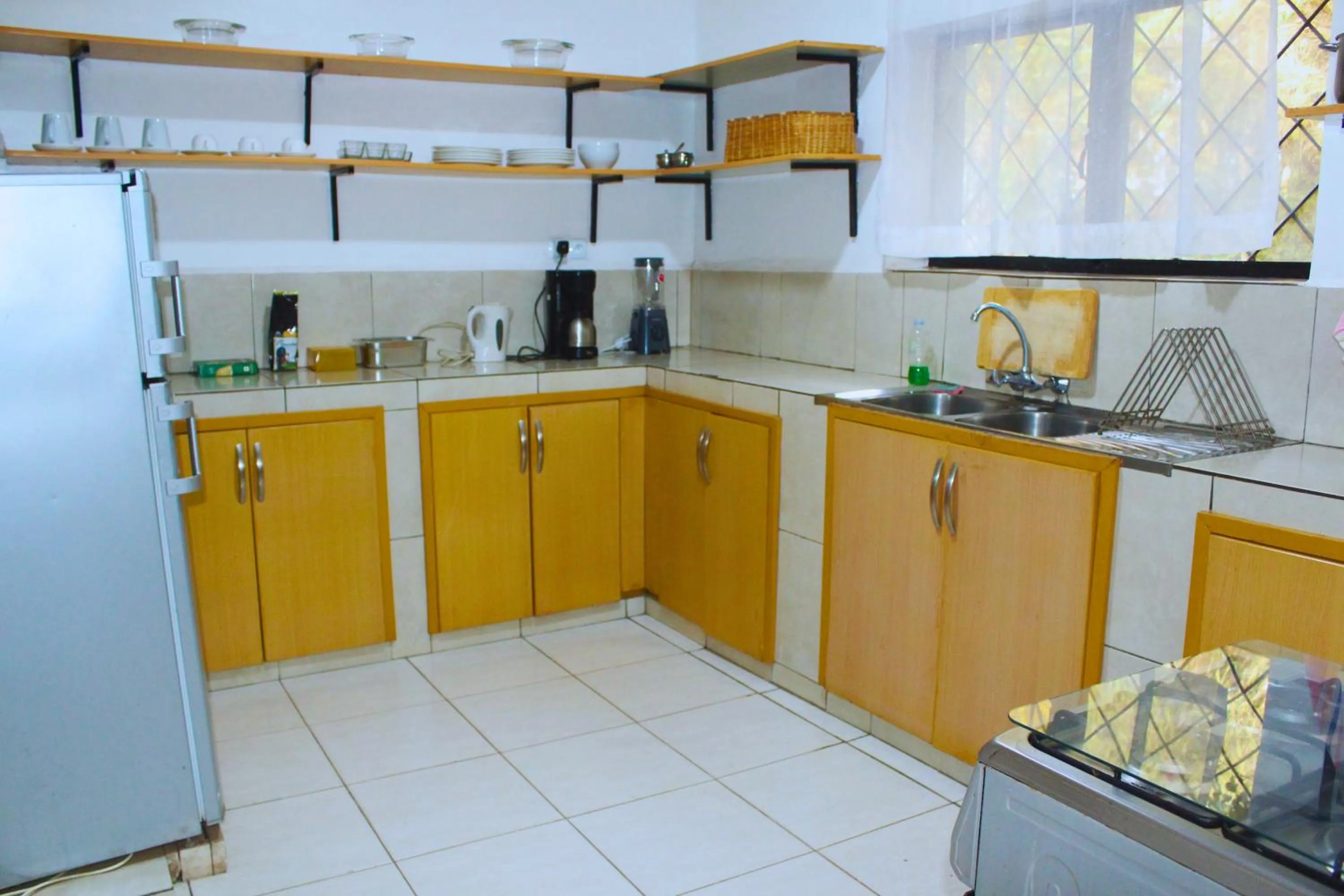 kitchen in Salama Village Kigali