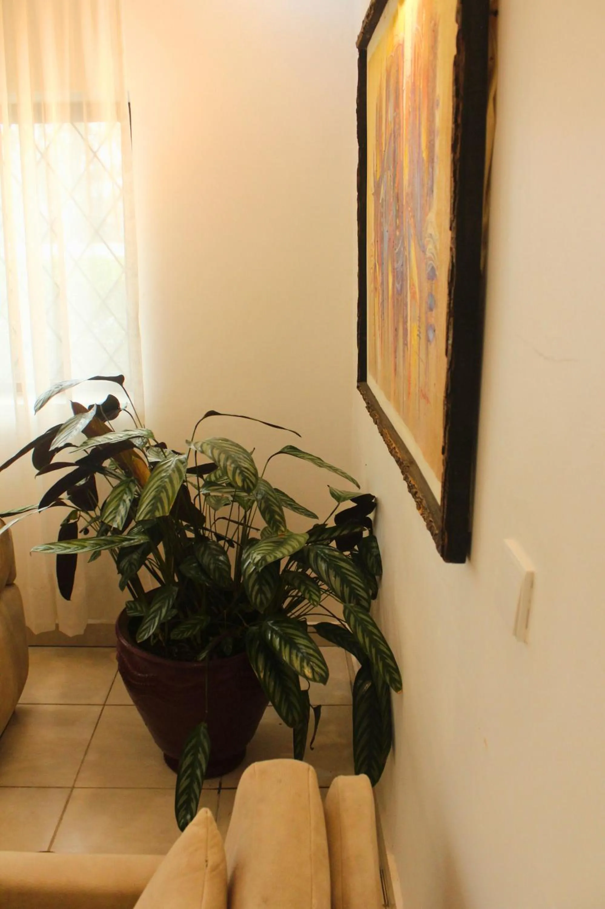 Living room in Salama Village Kigali