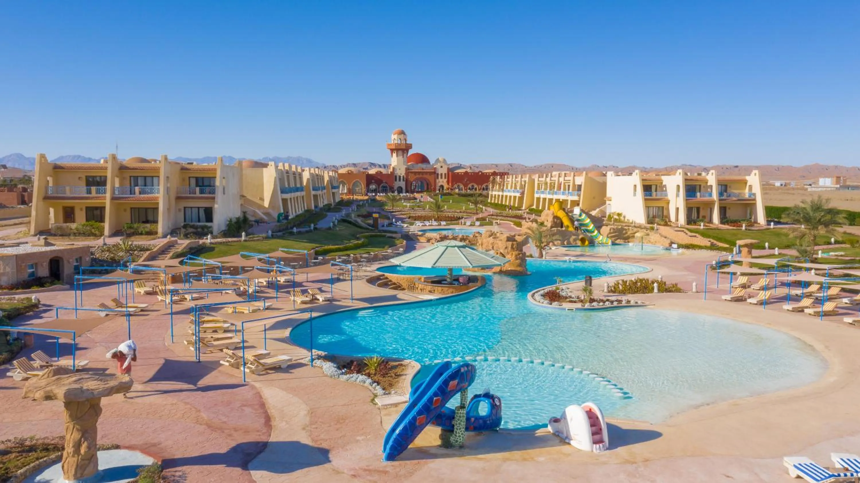 Aqua park in ONATTI Beach Resort - Marsa Alam