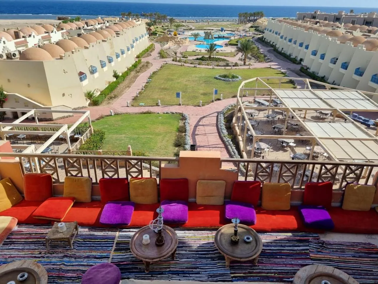 Balcony/Terrace in ONATTI Beach Resort - Marsa Alam