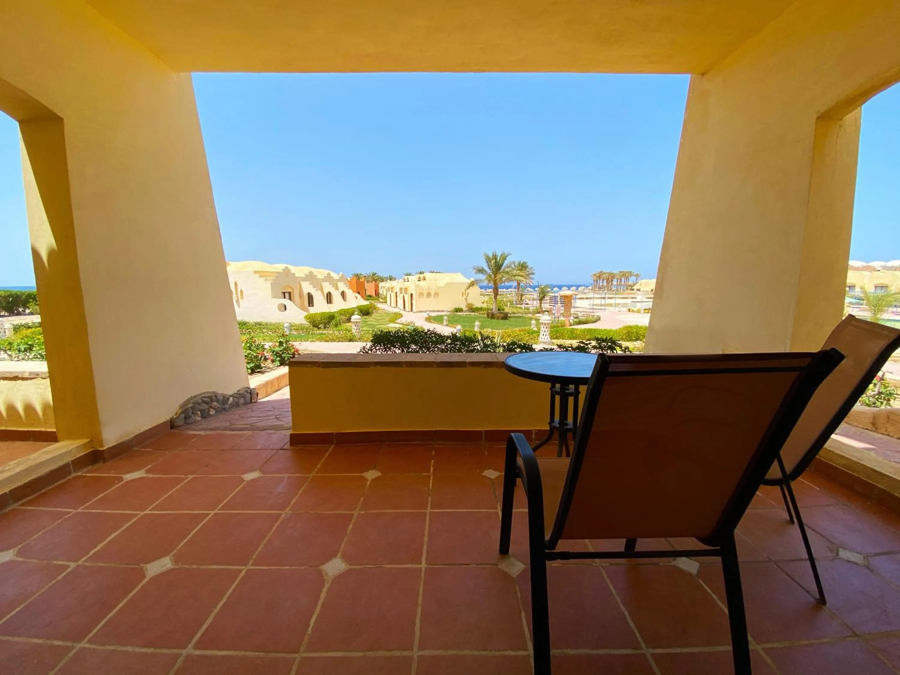 Balcony/Terrace in ONATTI Beach Resort - Marsa Alam