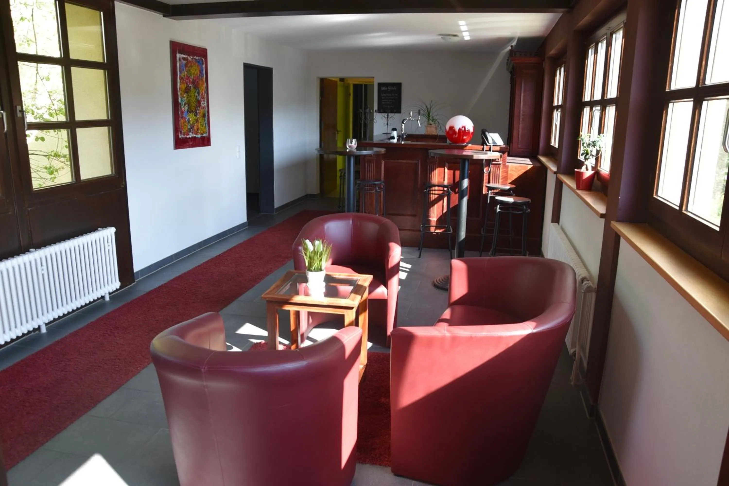 Seating area in Hotel & Chalets Herrihof