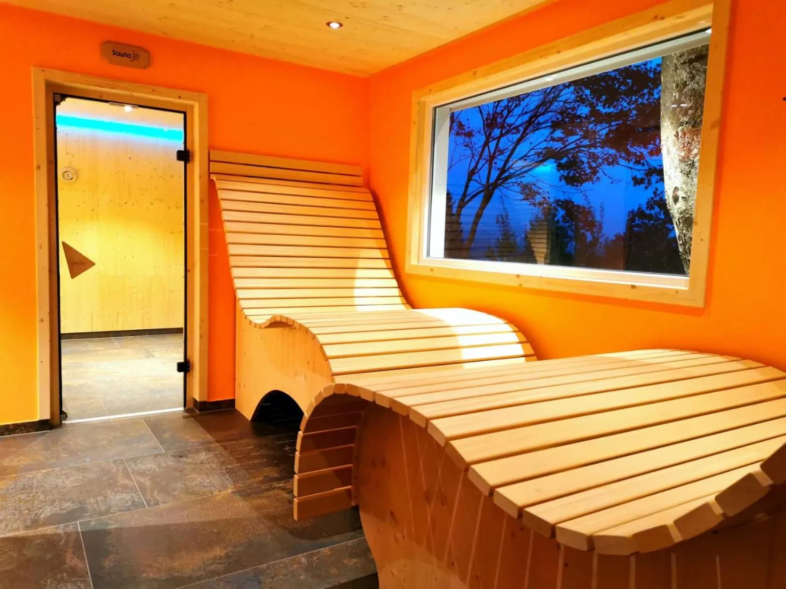 Sauna in Hotel & Chalets Herrihof