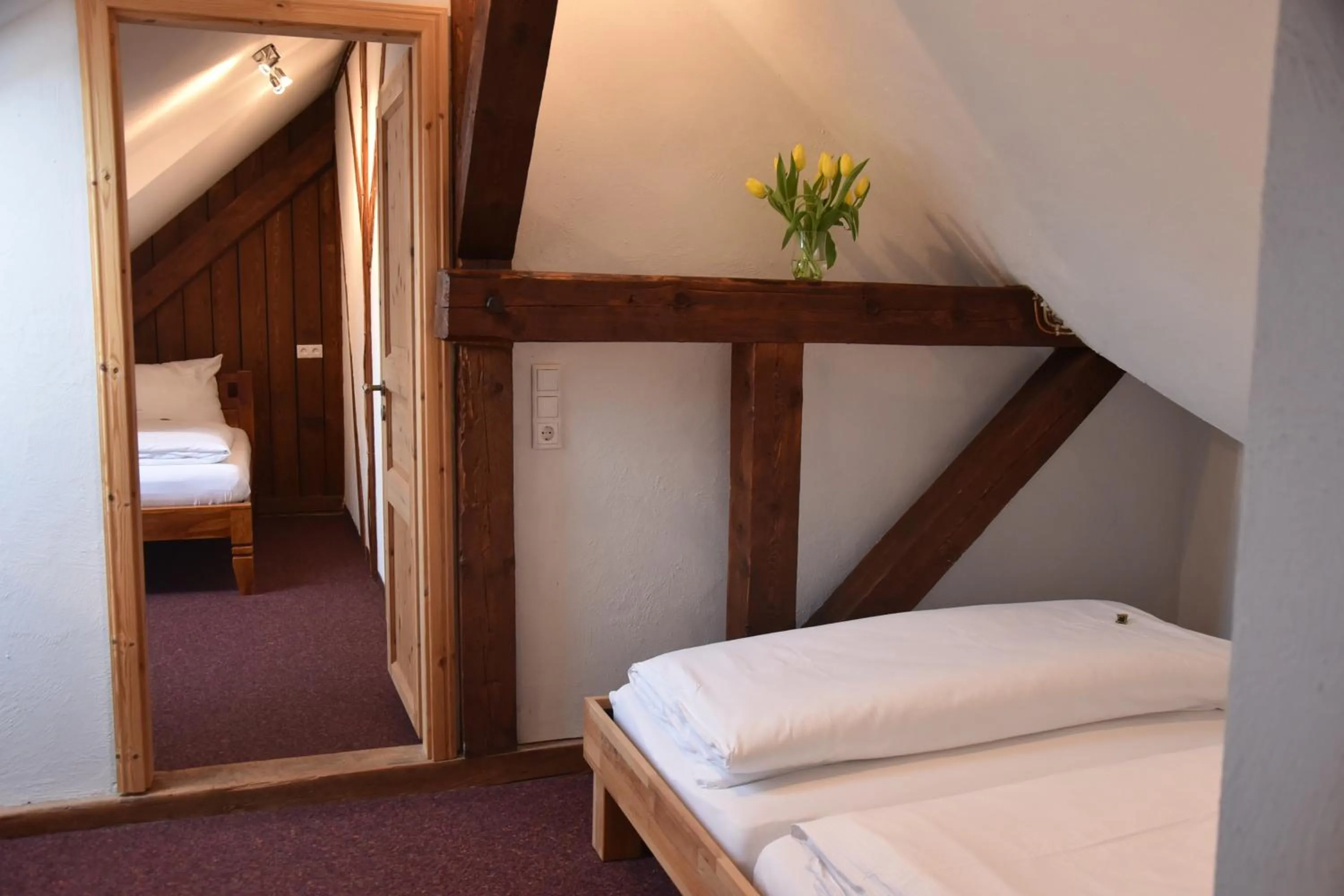 Bed in Hotel & Chalets Herrihof