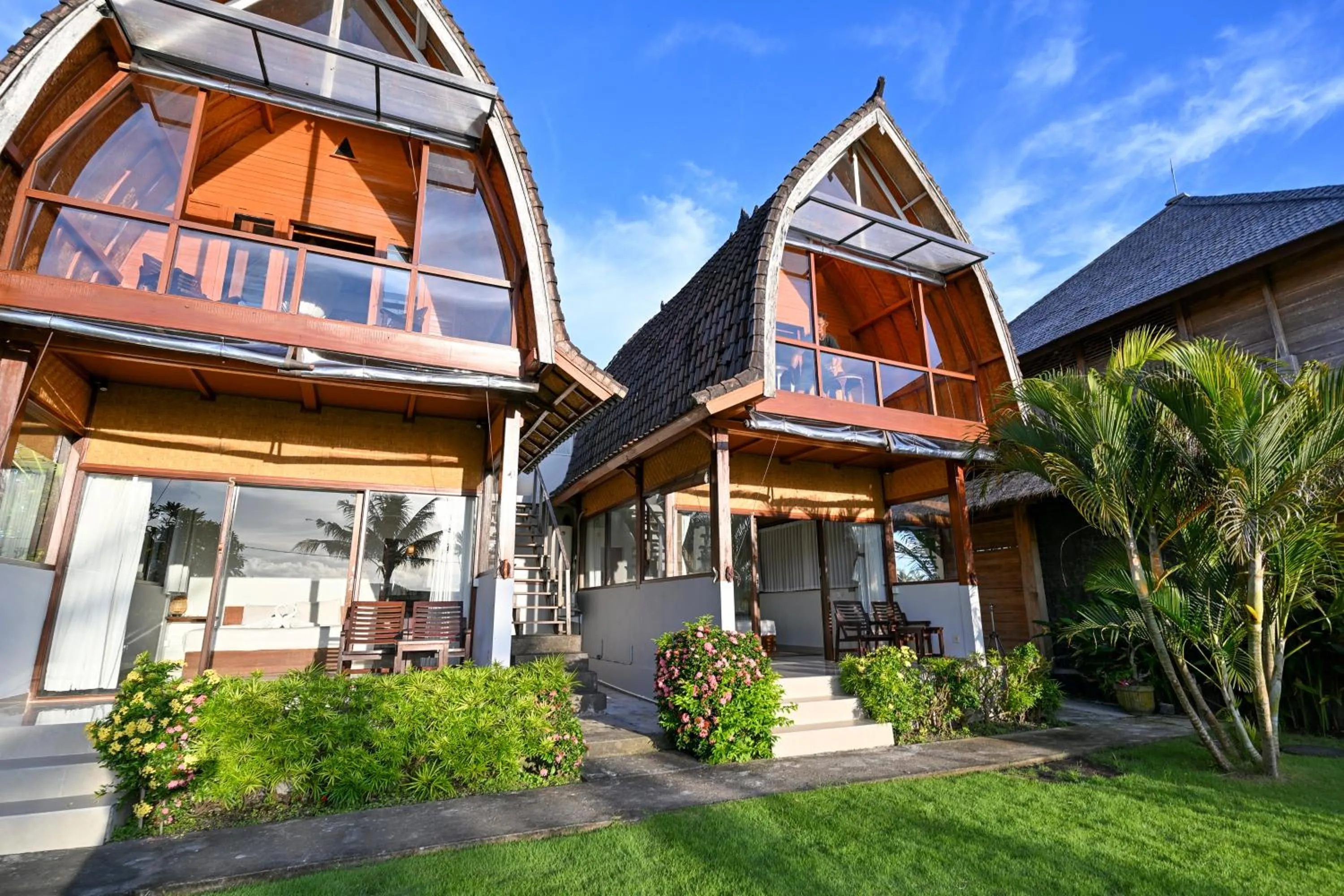 Property building in Canggu Wooden Green Paradise