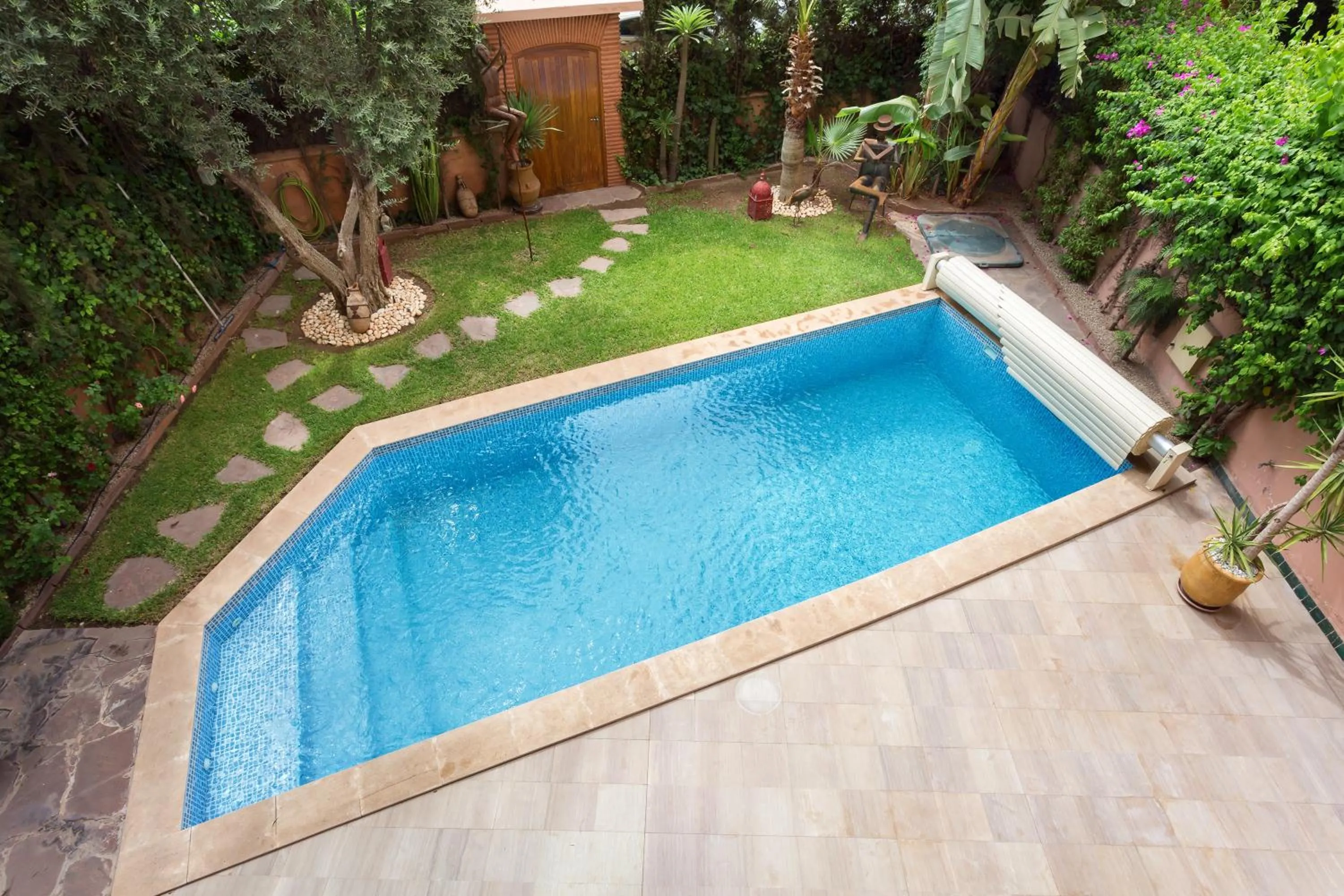The Sapphire Apartment with Private Swimming Pool & Hot Tub - Hivernage Quarter - By Goldex Marrakech