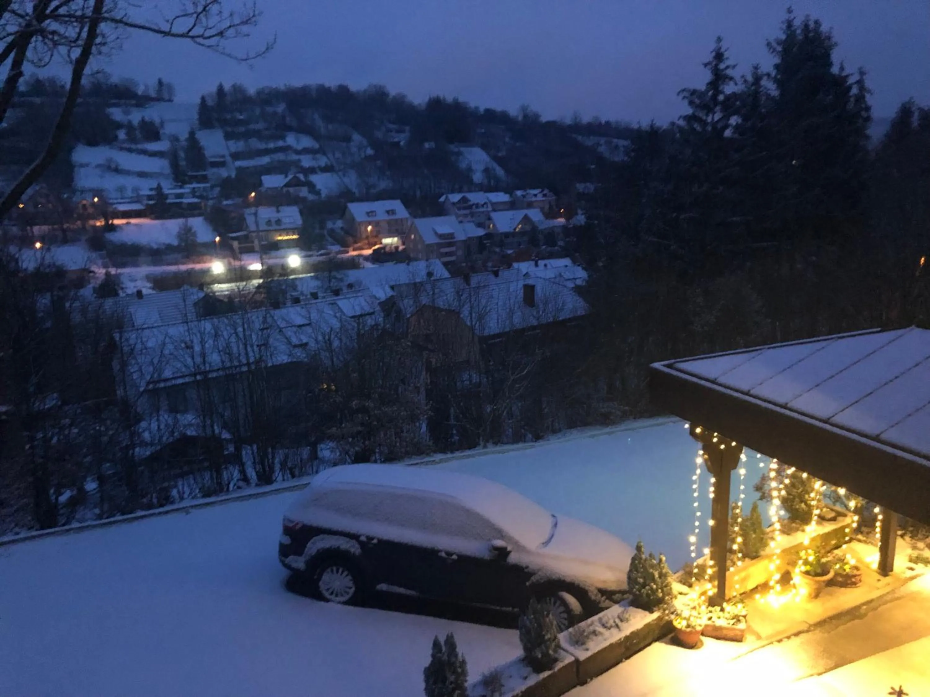 Winter in Haus am Wald