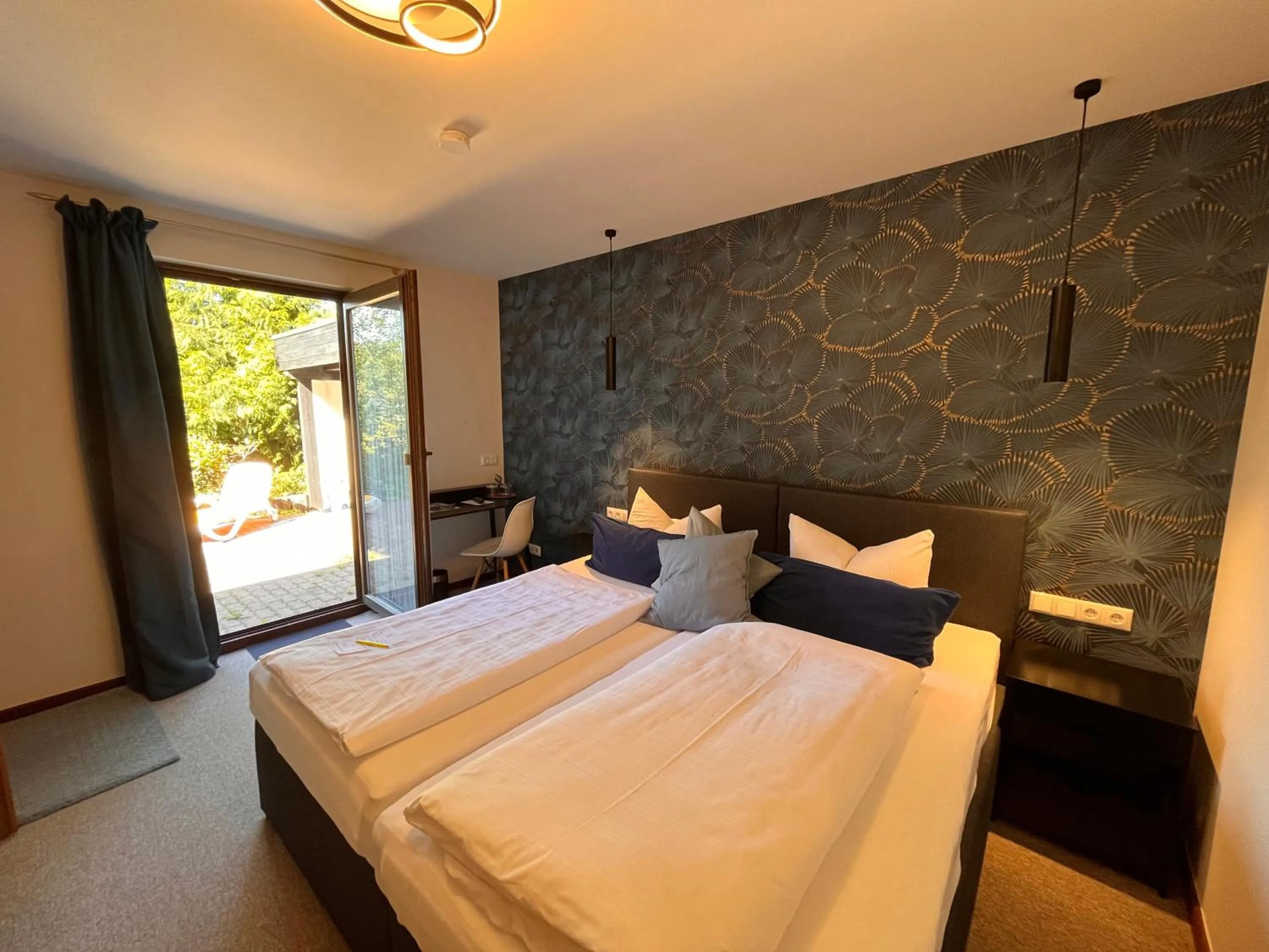 Bed in Haus am Wald