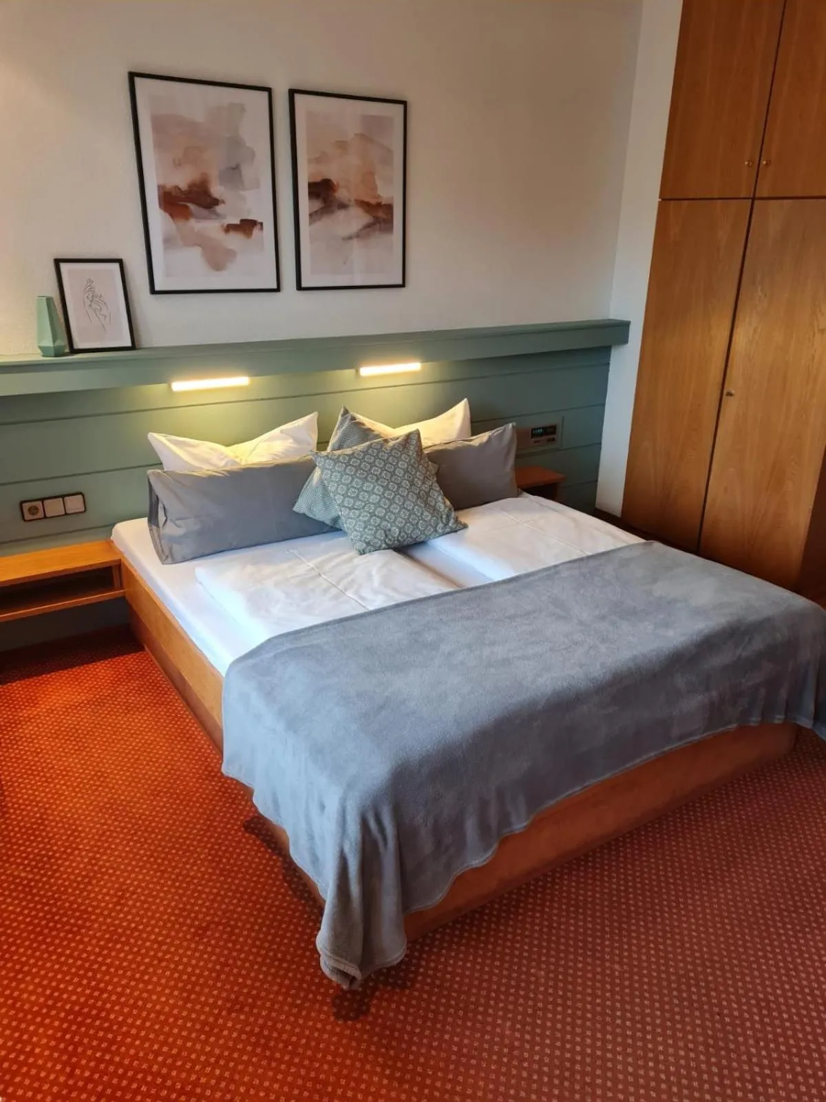 Bed in Haus am Wald