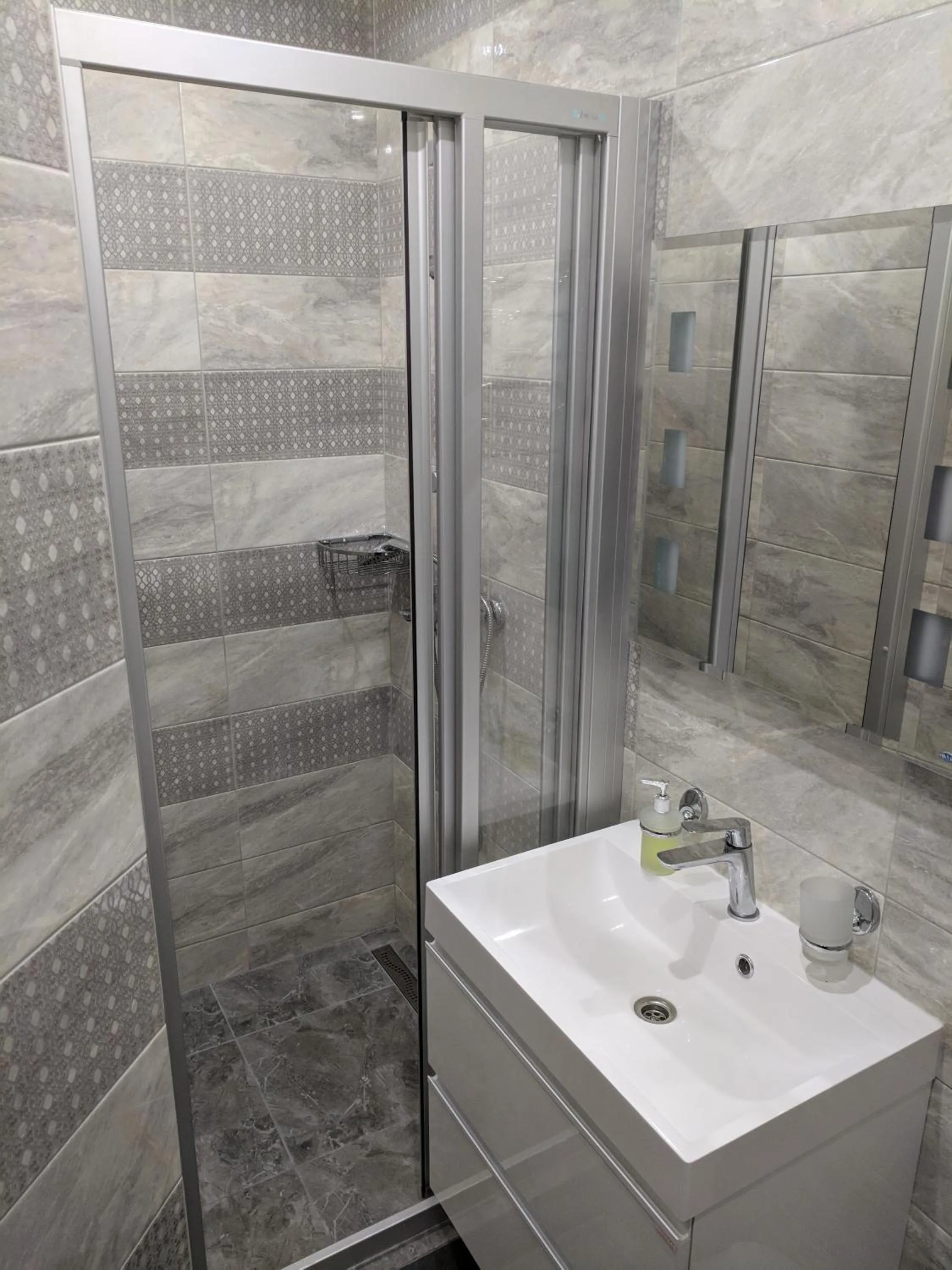 Shower in Apartment on Ekaterininskaya
