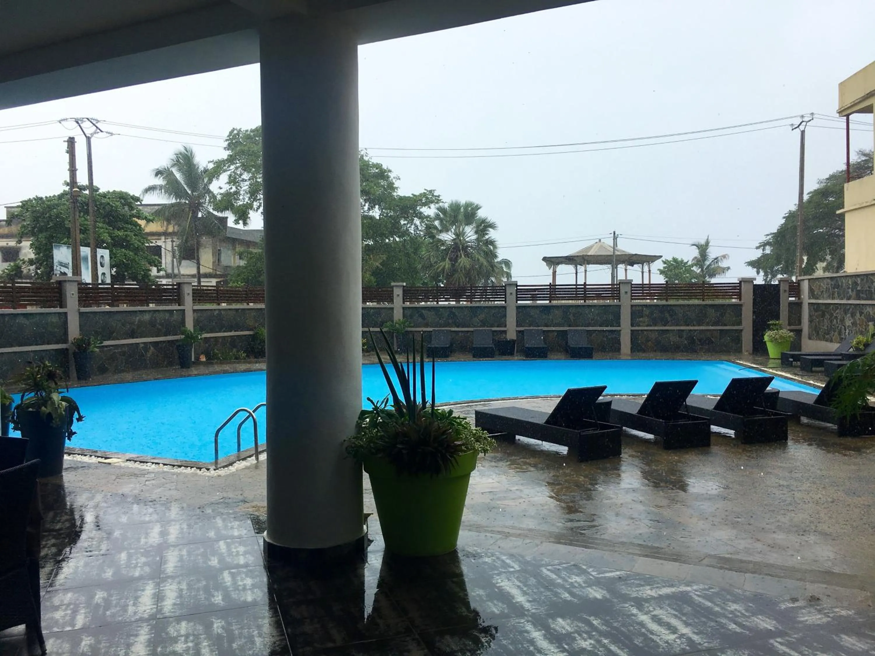 Swimming pool in Hotel de la Poste