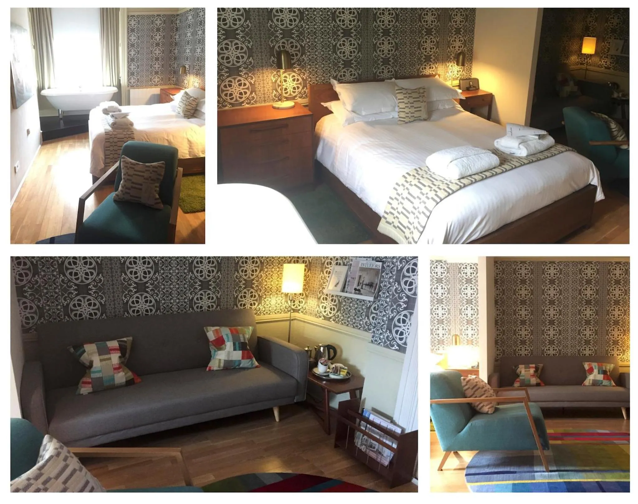 Living room, Bed in manorhaus RUTHIN - manorhaus collection