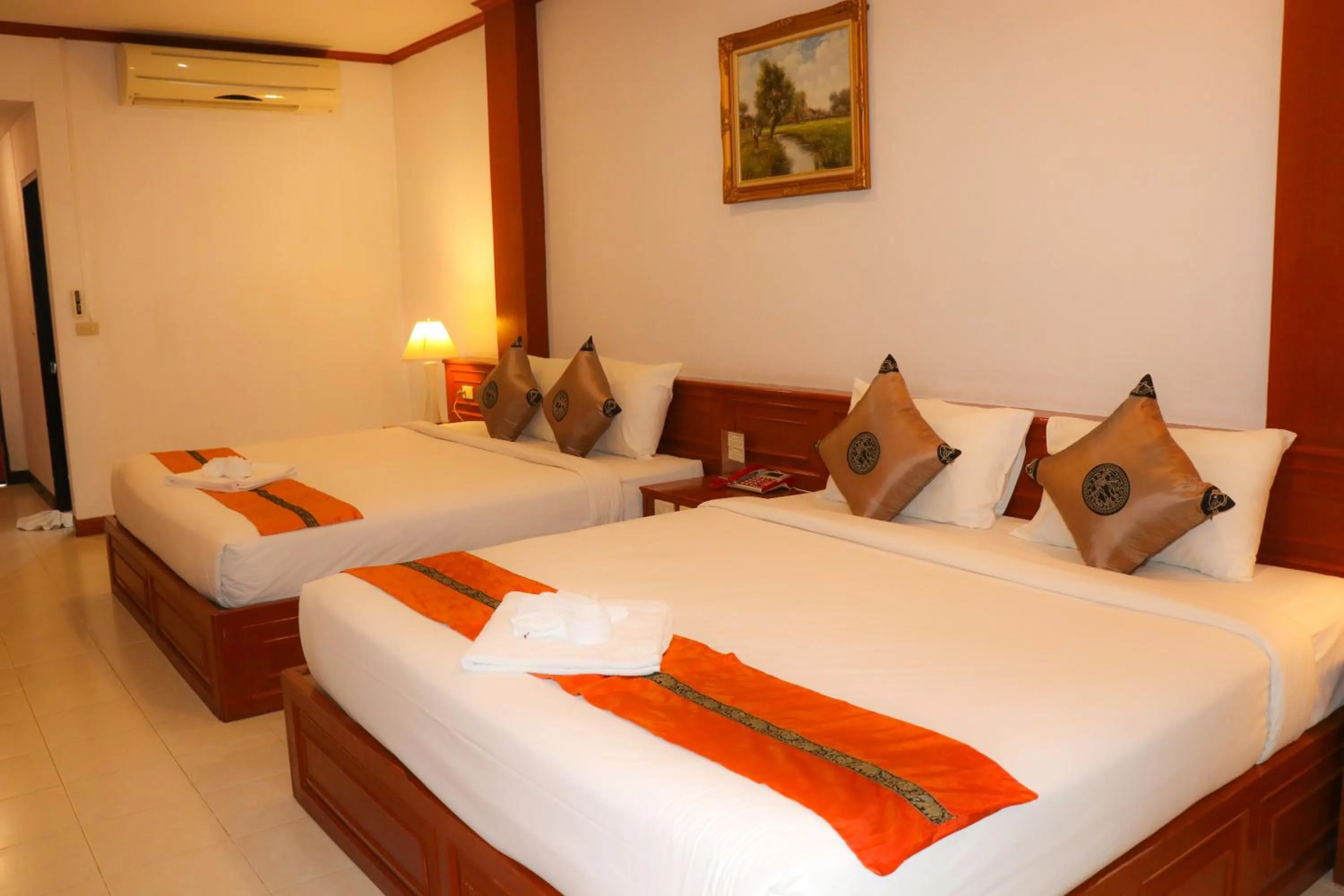 Bedroom, Bed in Andaman Seaside Resort Bangtao Beach
