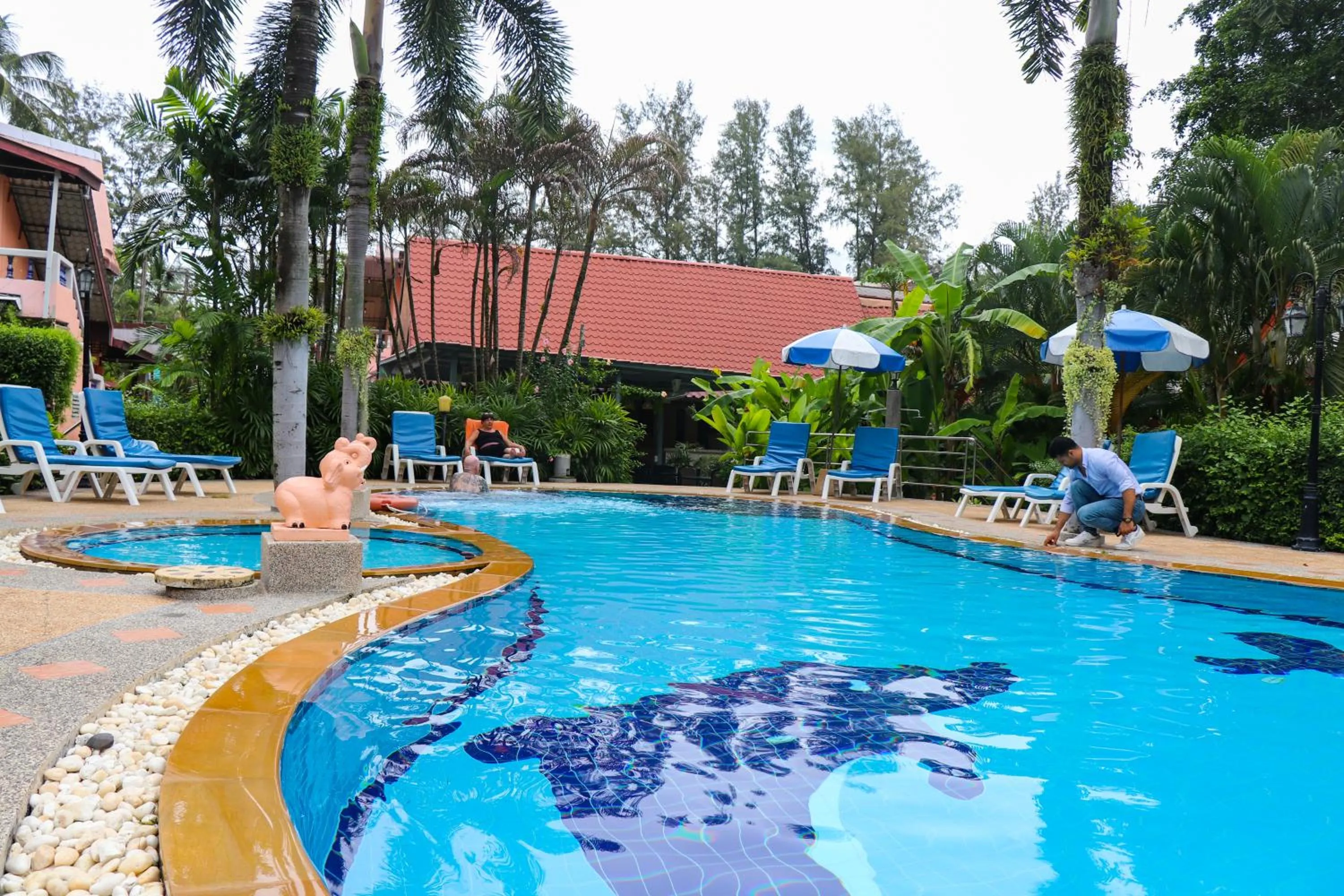 Swimming pool in Andaman Seaside Resort Bangtao Beach
