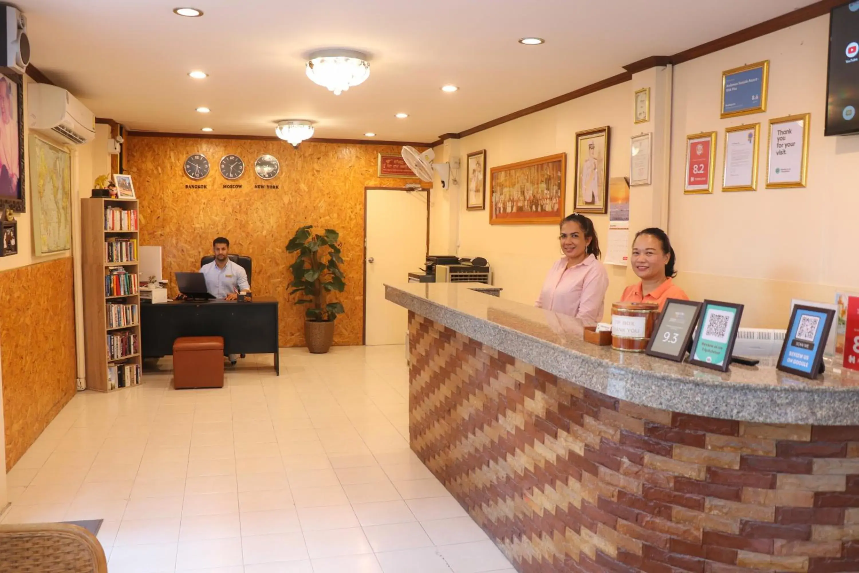 Lobby or reception in Andaman Seaside Resort Bangtao Beach Lobby or reception in Andaman Seaside Resort Bangtao Beach