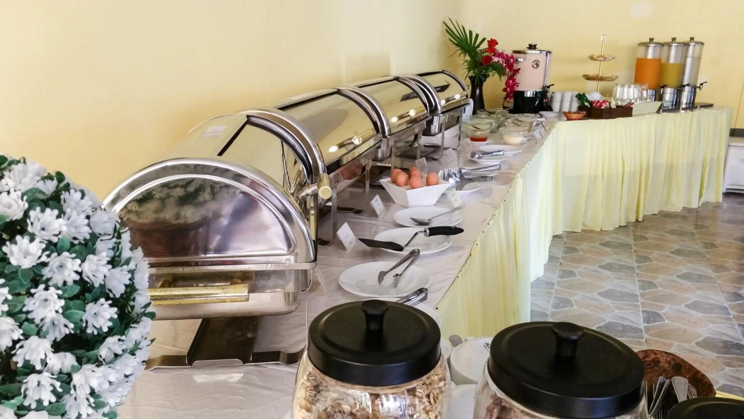 Buffet breakfast in Andaman Seaside Resort Bangtao Beach