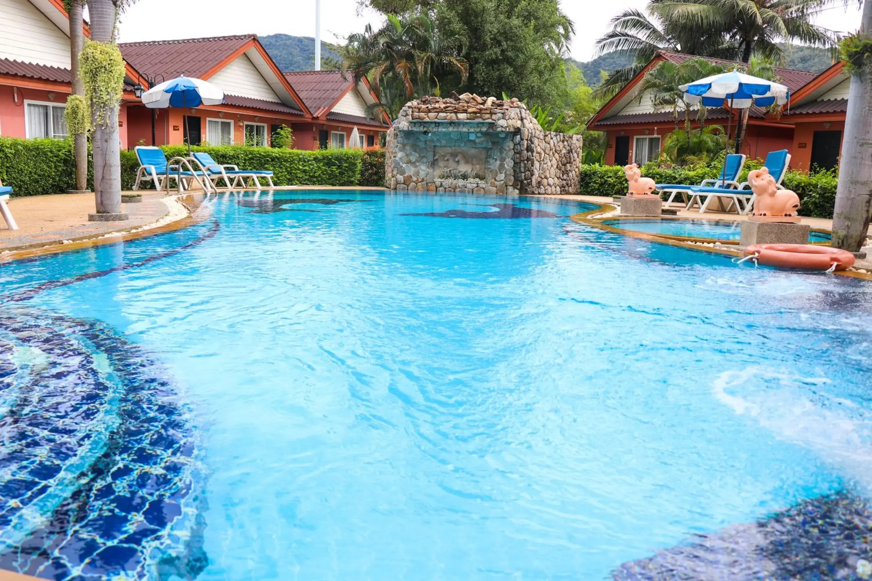 Swimming pool in Andaman Seaside Resort Bangtao Beach Swimming pool in Andaman Seaside Resort Bangtao Beach