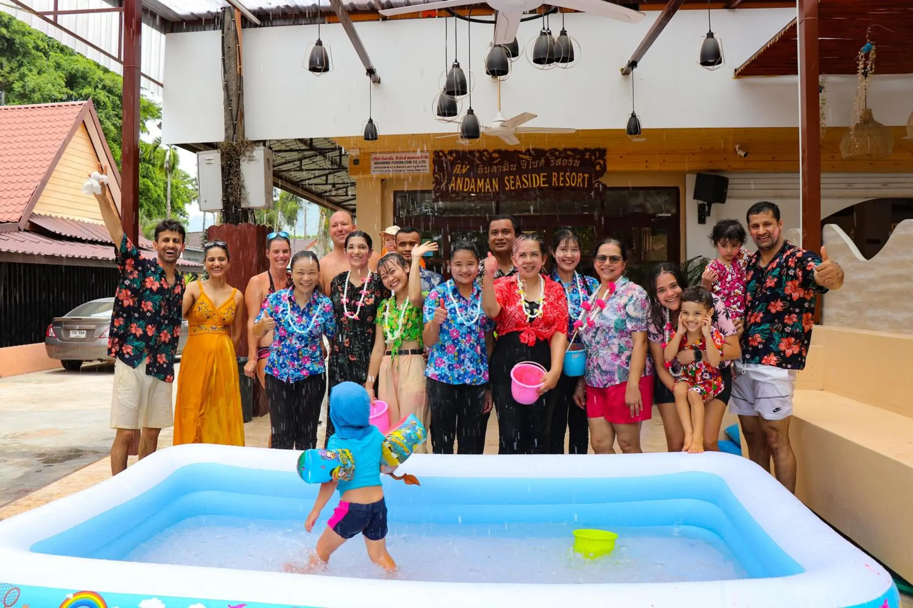 Lobby or reception in Andaman Seaside Resort Bangtao Beach Lobby or reception in Andaman Seaside Resort Bangtao Beach