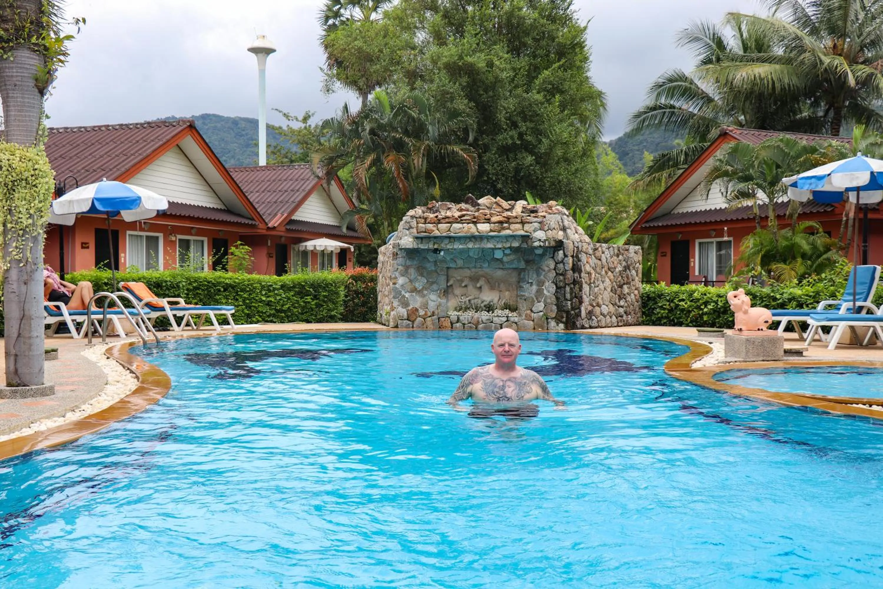 Swimming pool in Andaman Seaside Resort Bangtao Beach