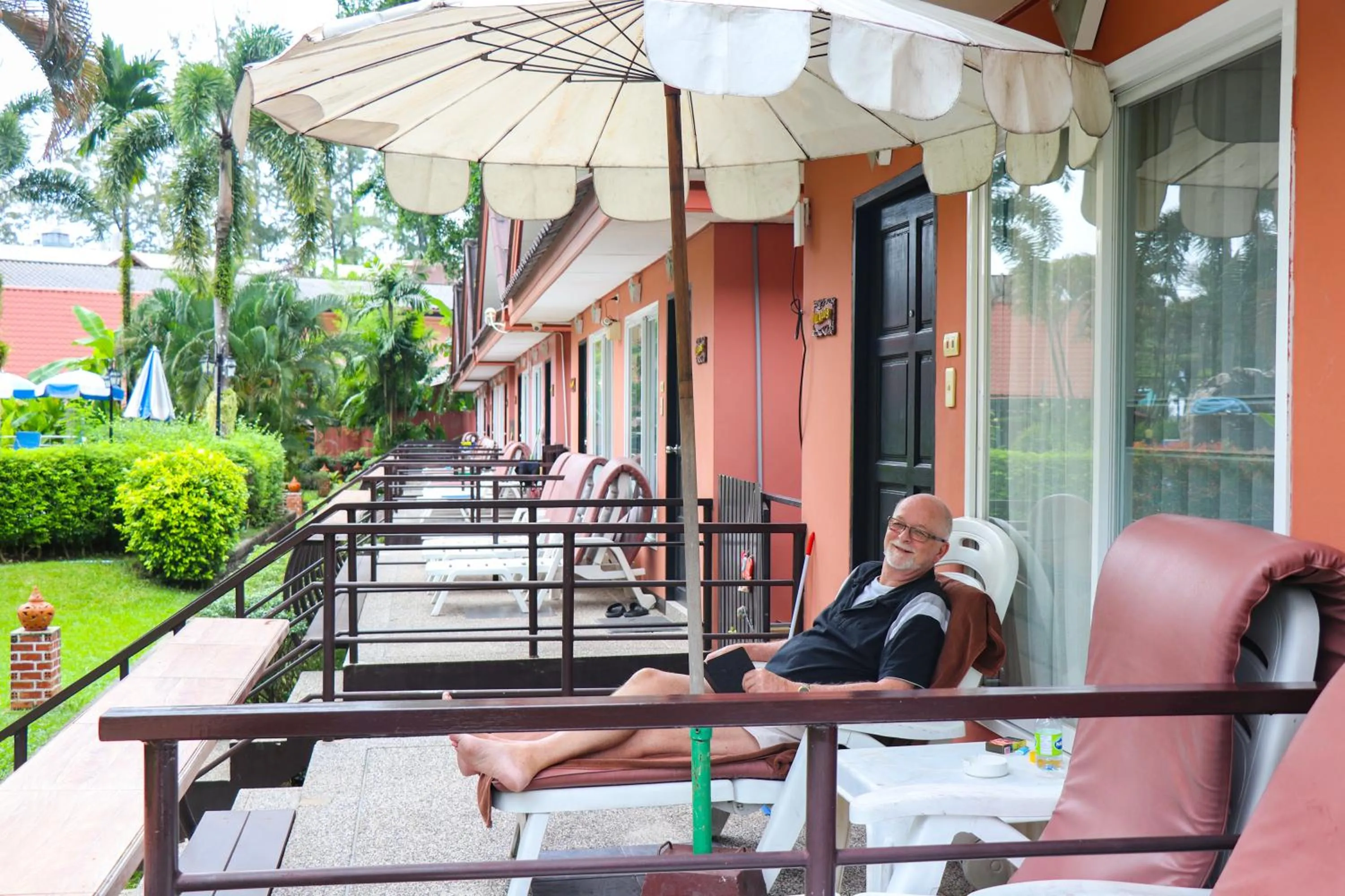 Patio in Andaman Seaside Resort Bangtao Beach
