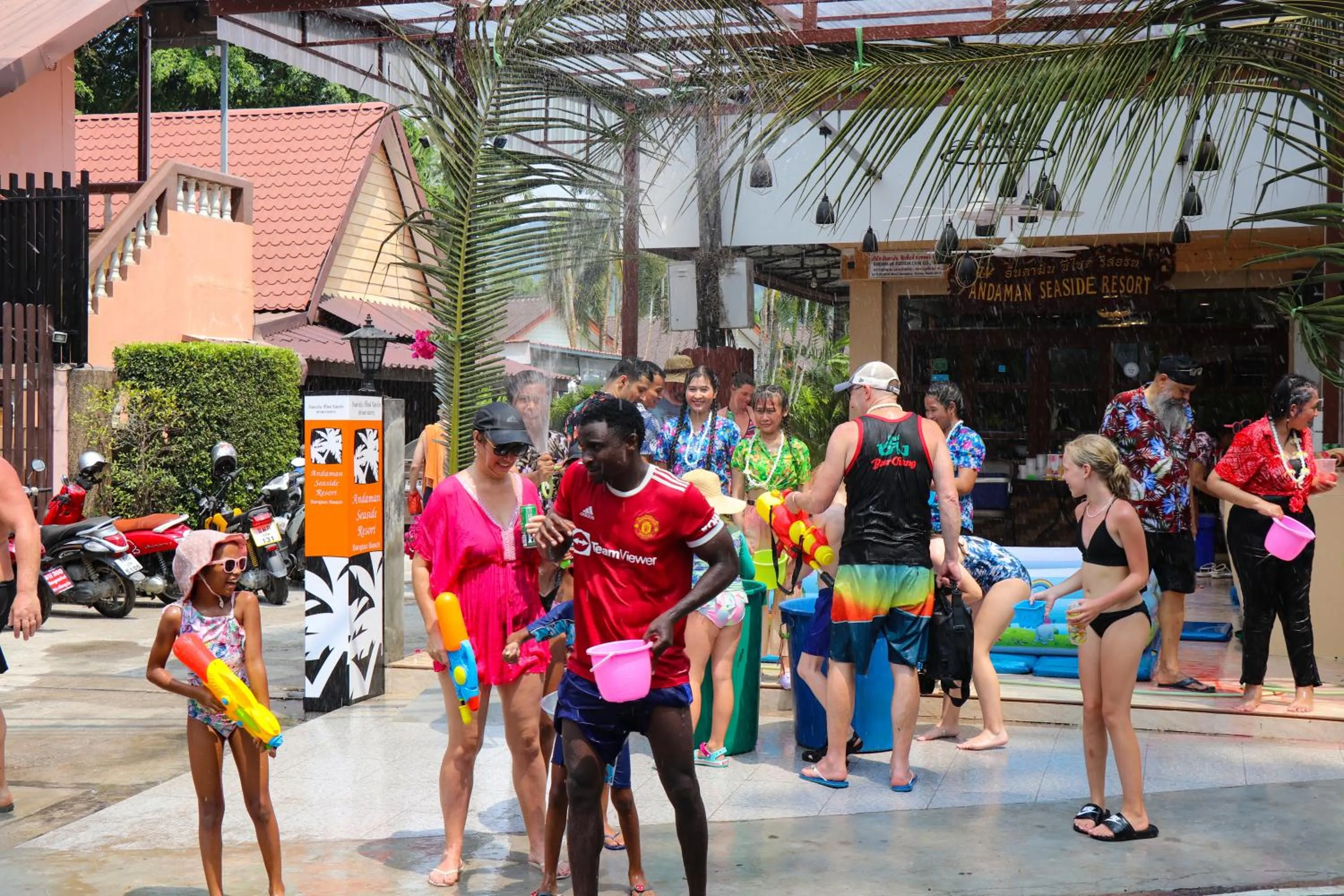 Facade/entrance in Andaman Seaside Resort Bangtao Beach