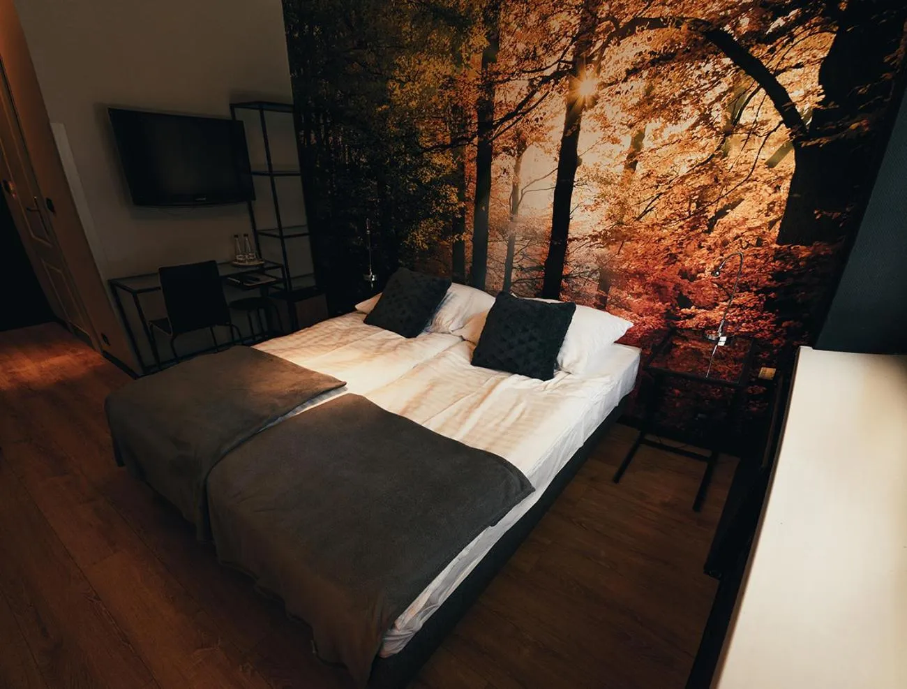 Bed in Hotel Szablewski