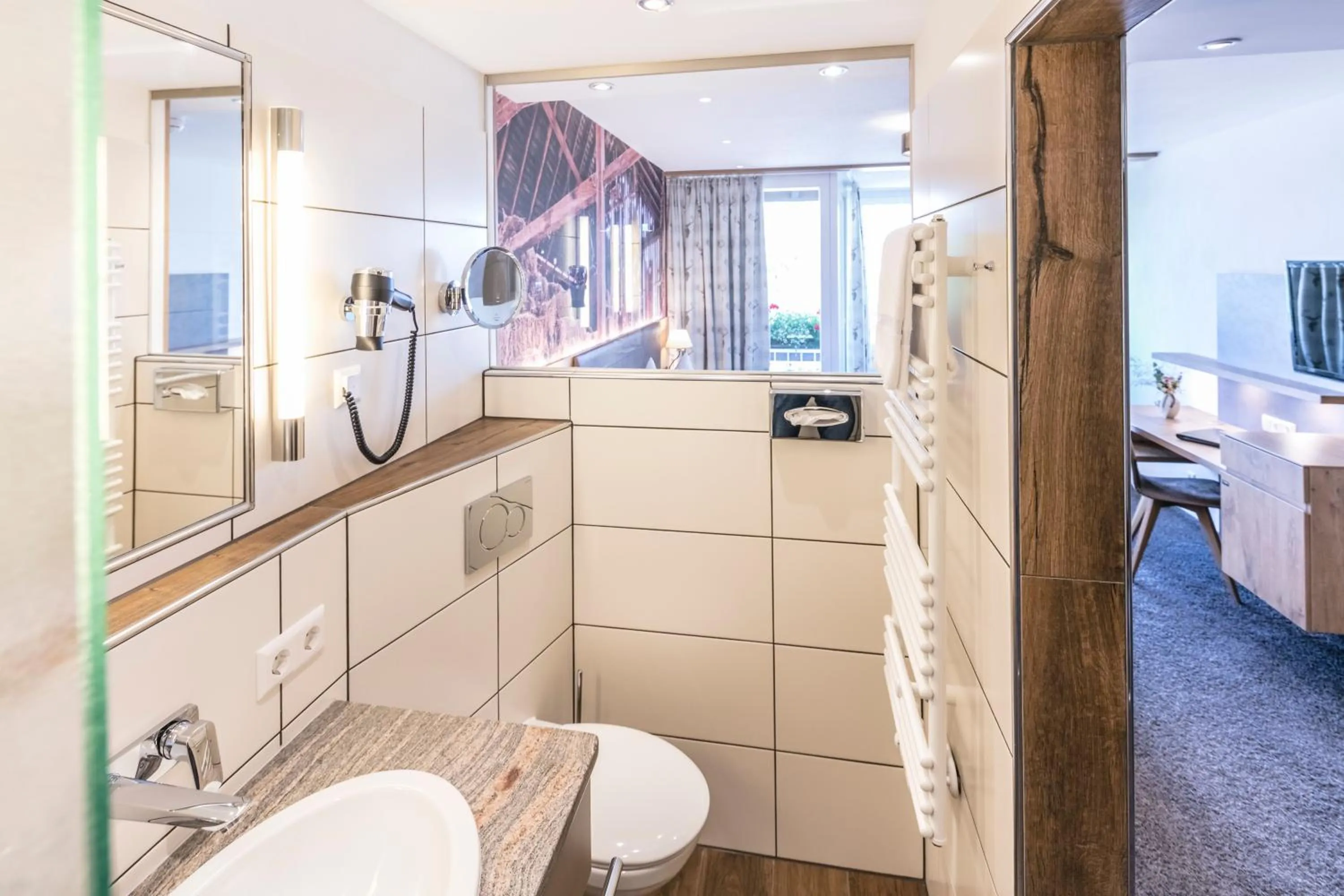 Bathroom in Hotel Restaurant Krone & Wellness - Schopfheim