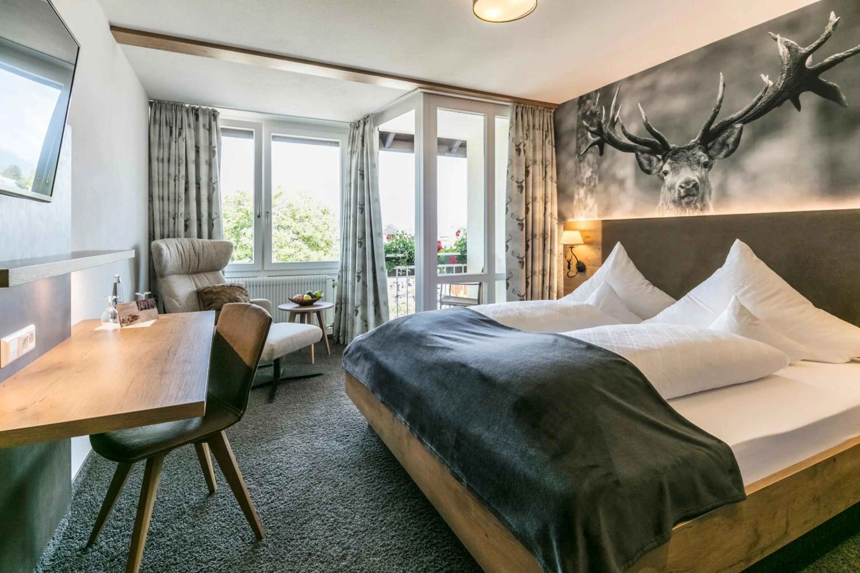 Bedroom, Bed in Hotel Restaurant Krone & Wellness - Schopfheim