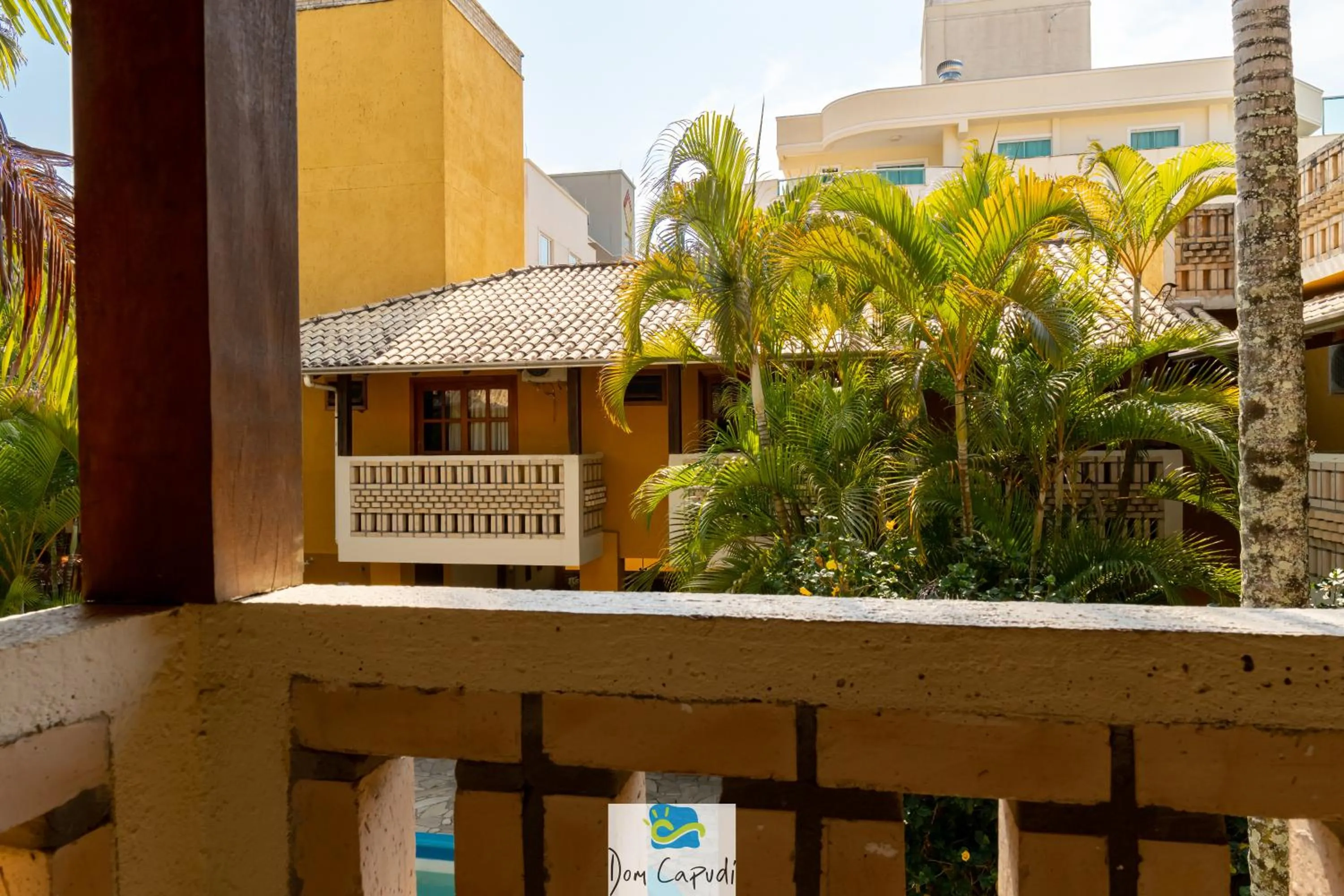 Balcony/Terrace in Pousada Dom Capudi
