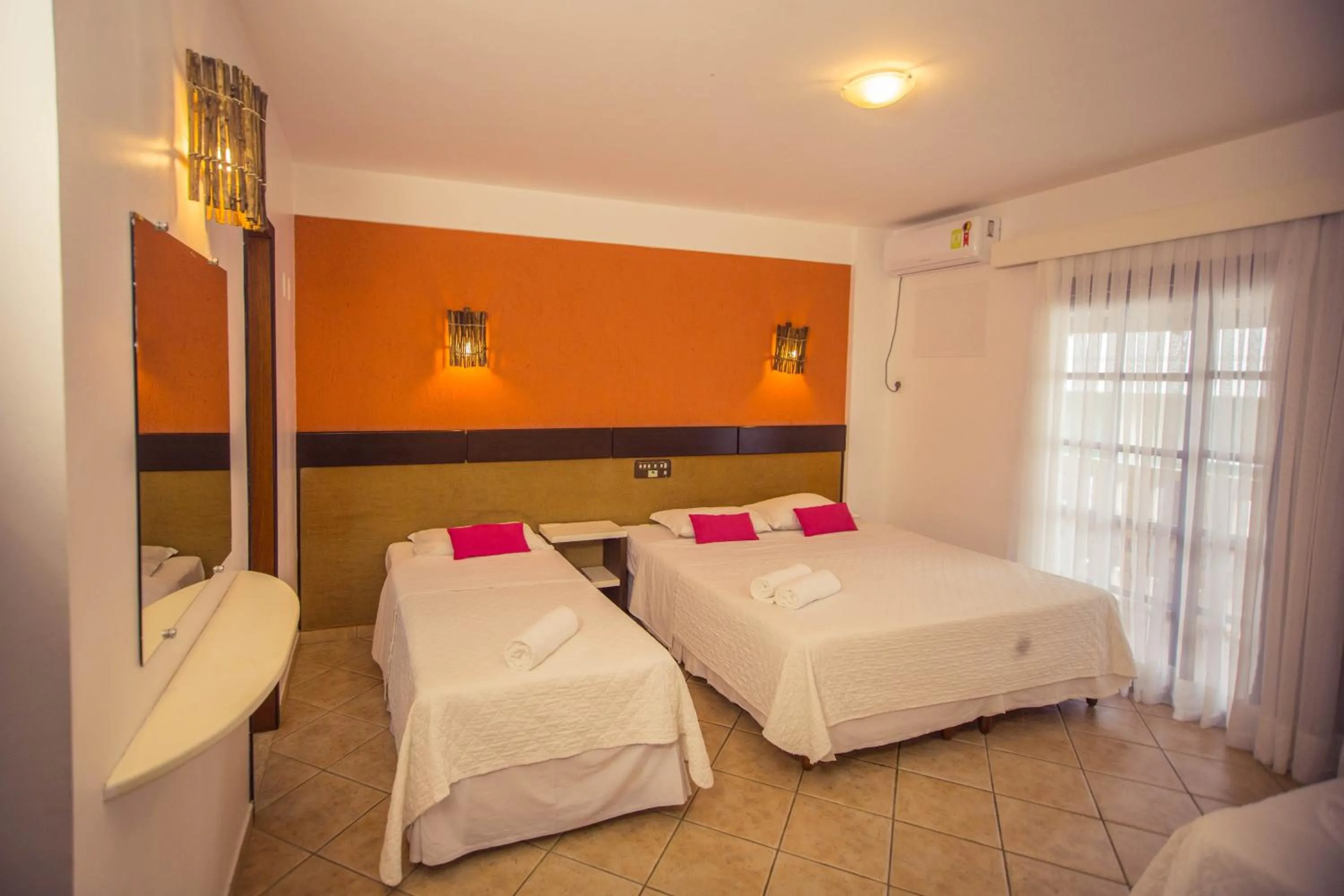 Bed in Pousada Dom Capudi