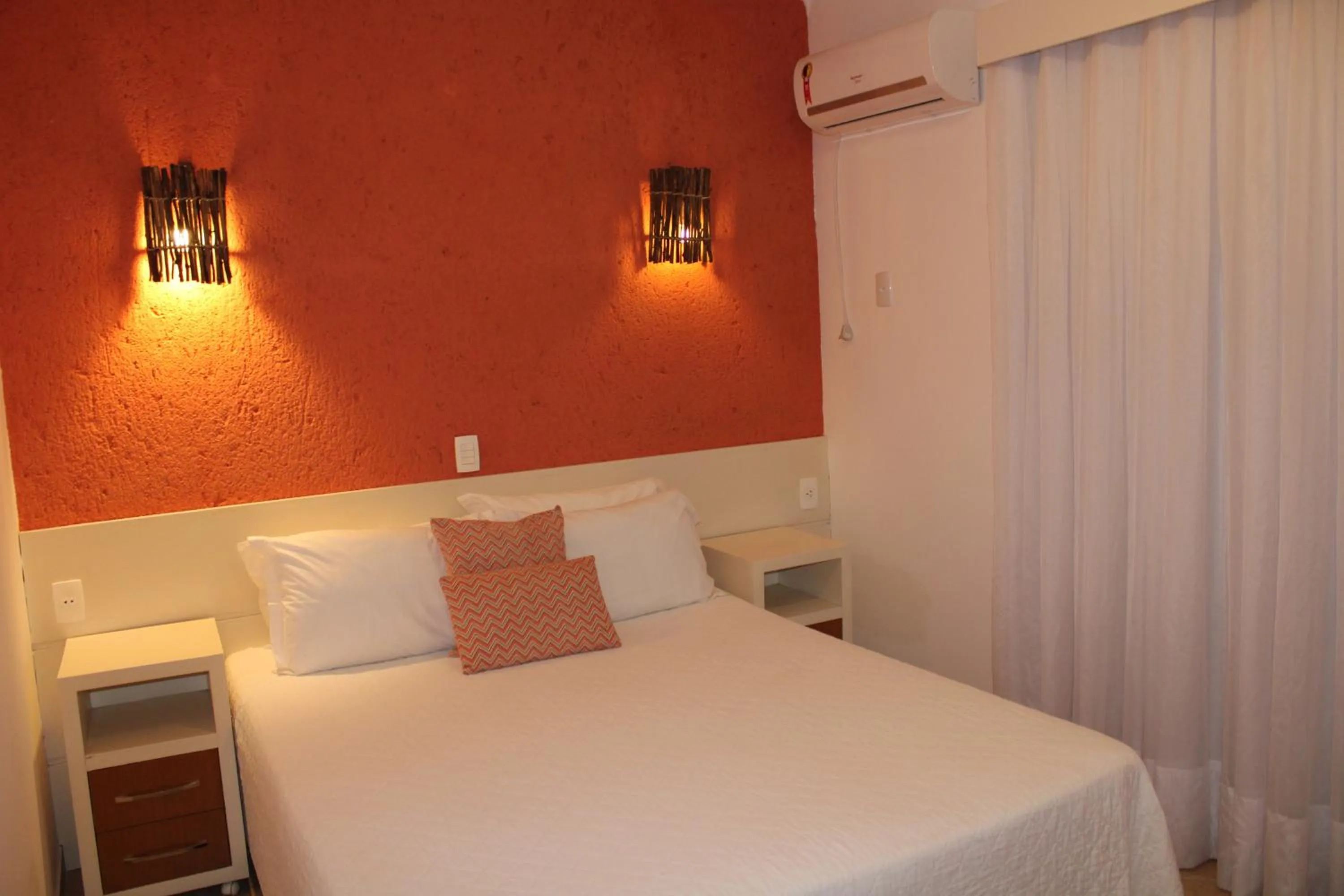 Bed in Pousada Dom Capudi