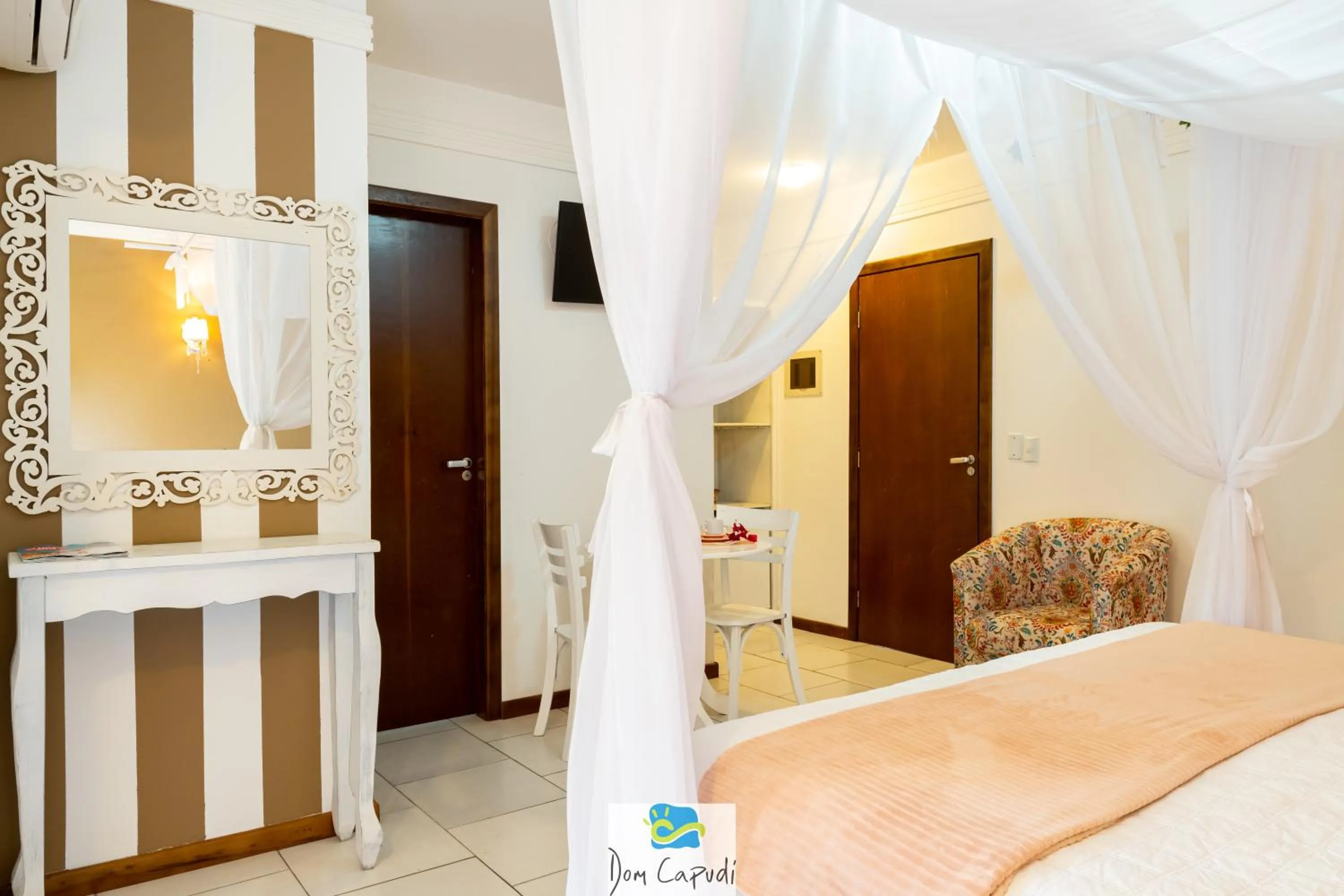 Bedroom, Bed in Pousada Dom Capudi