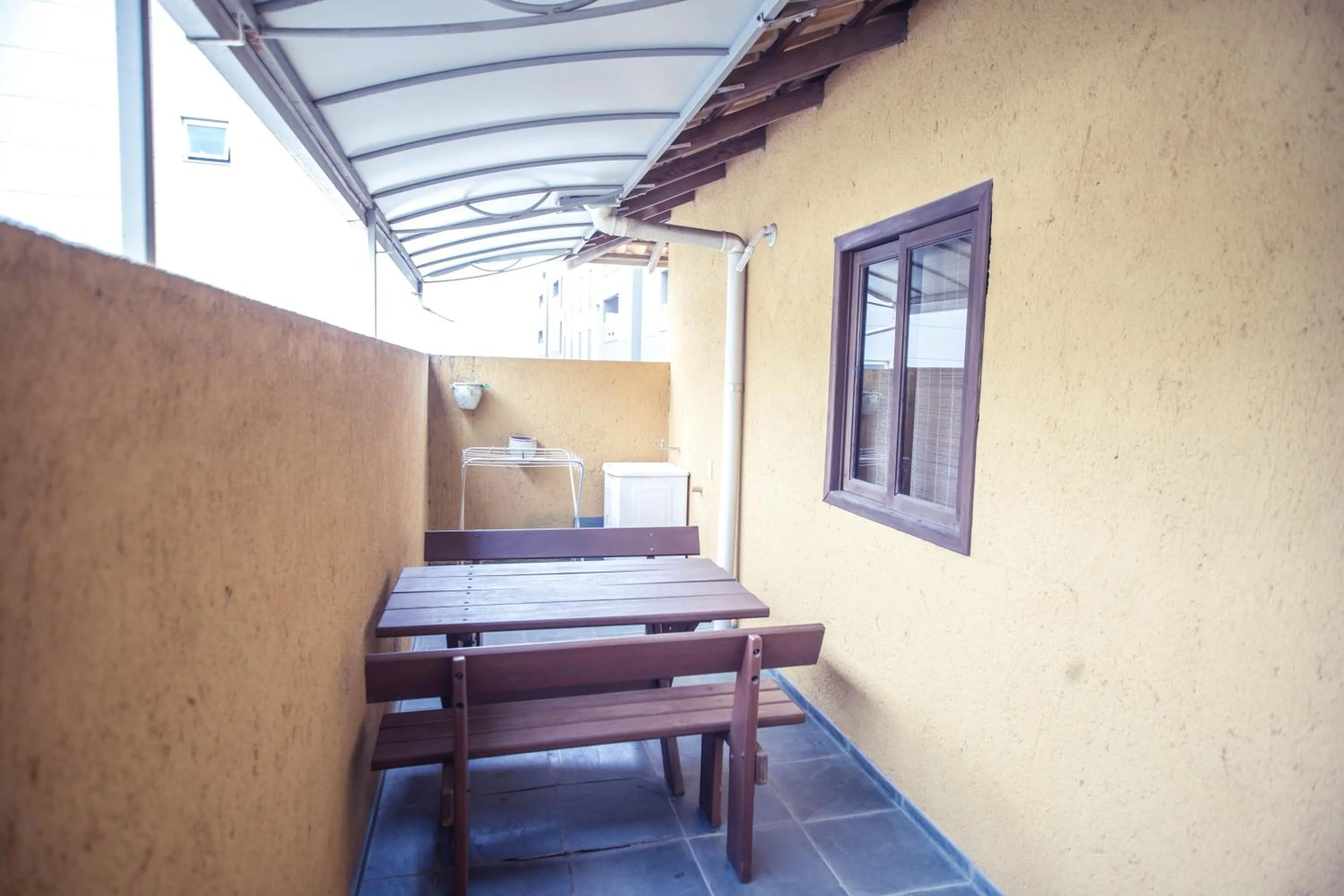 BBQ facilities in Pousada Dom Capudi