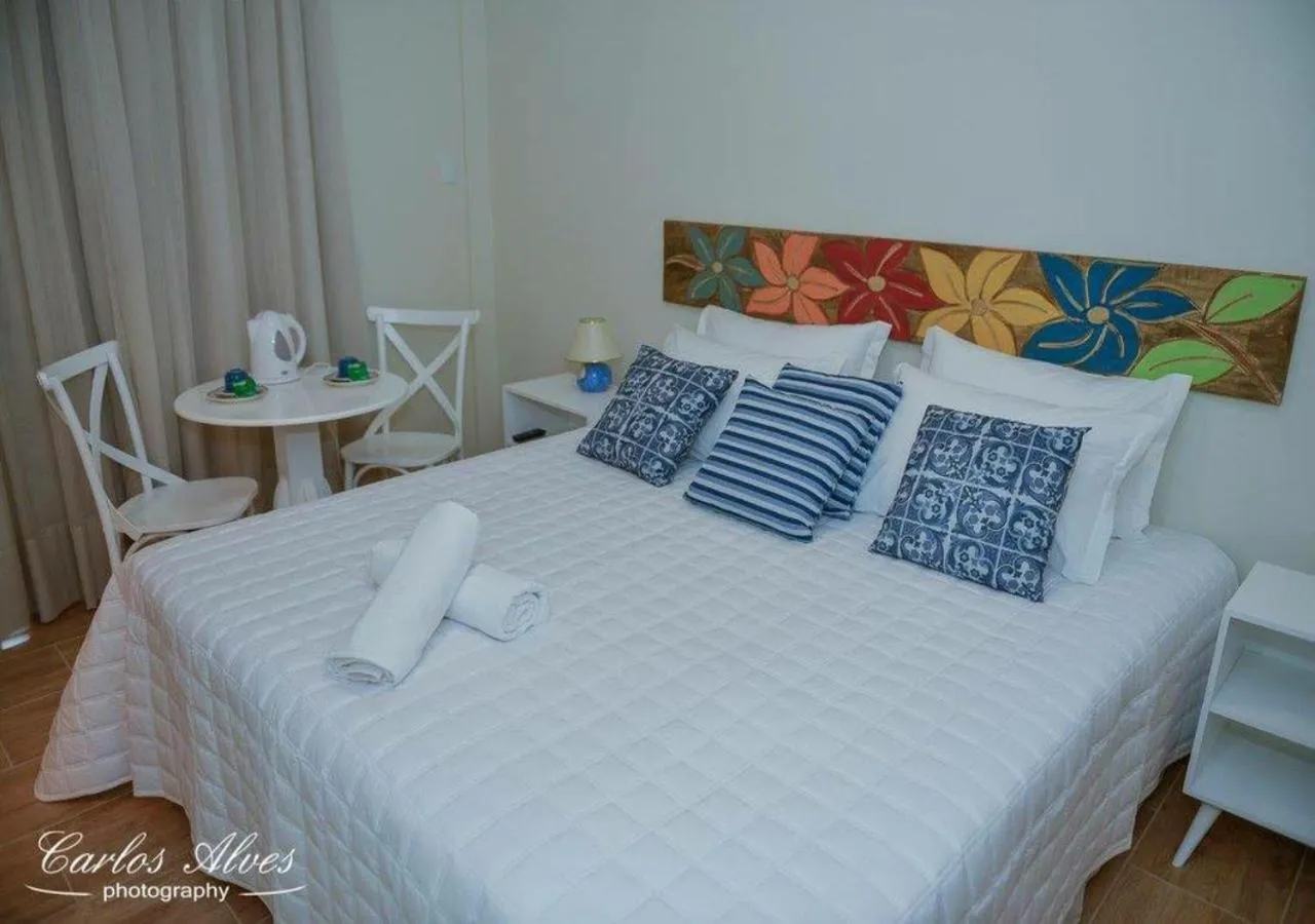 Bed in Pousada Dom Capudi