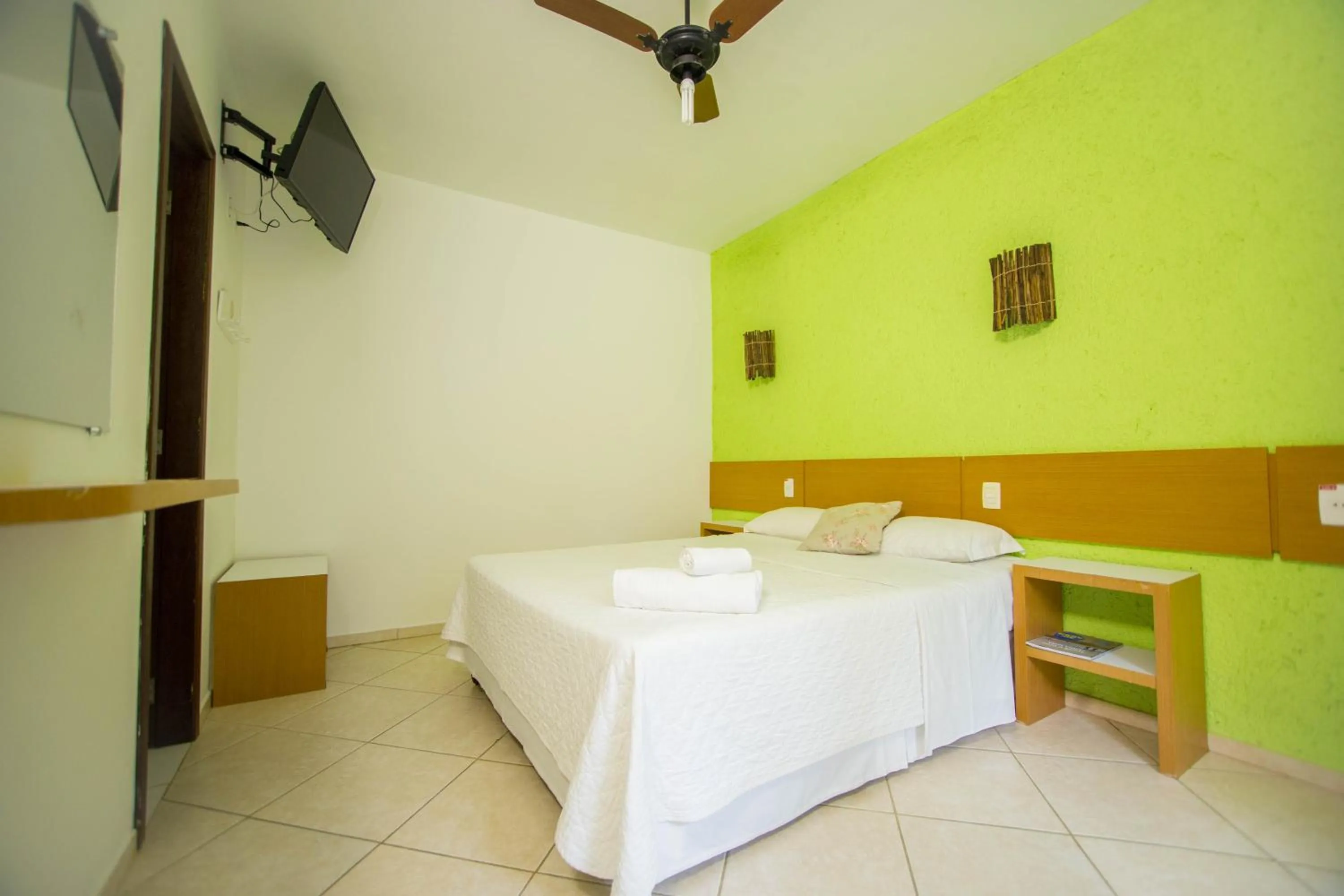 Bed in Pousada Dom Capudi