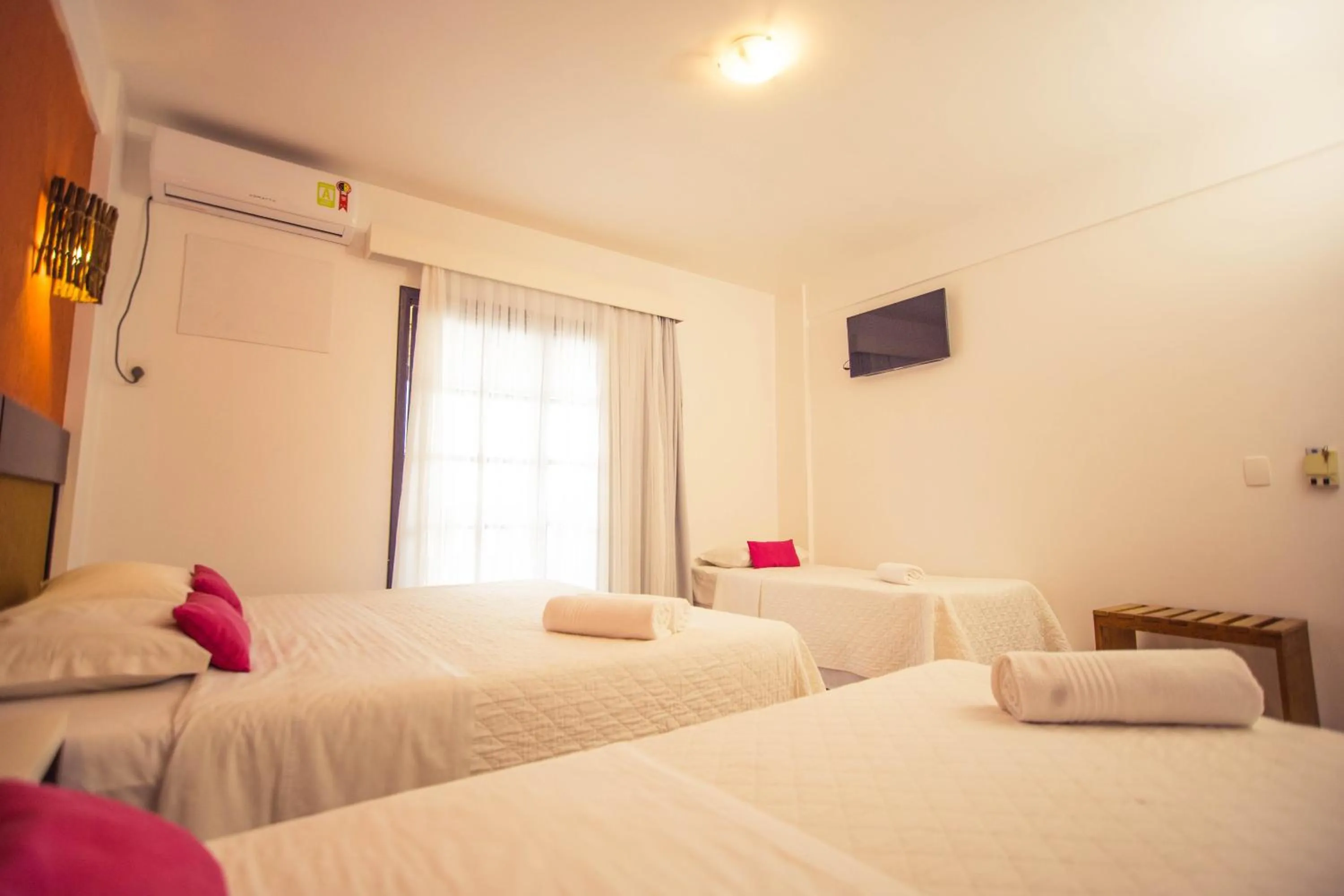 Bed in Pousada Dom Capudi