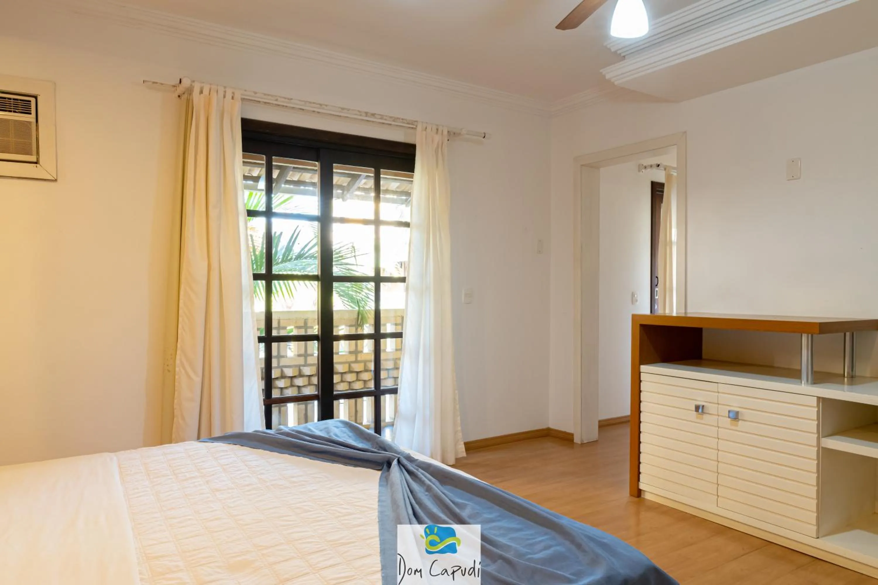 Bed in Pousada Dom Capudi