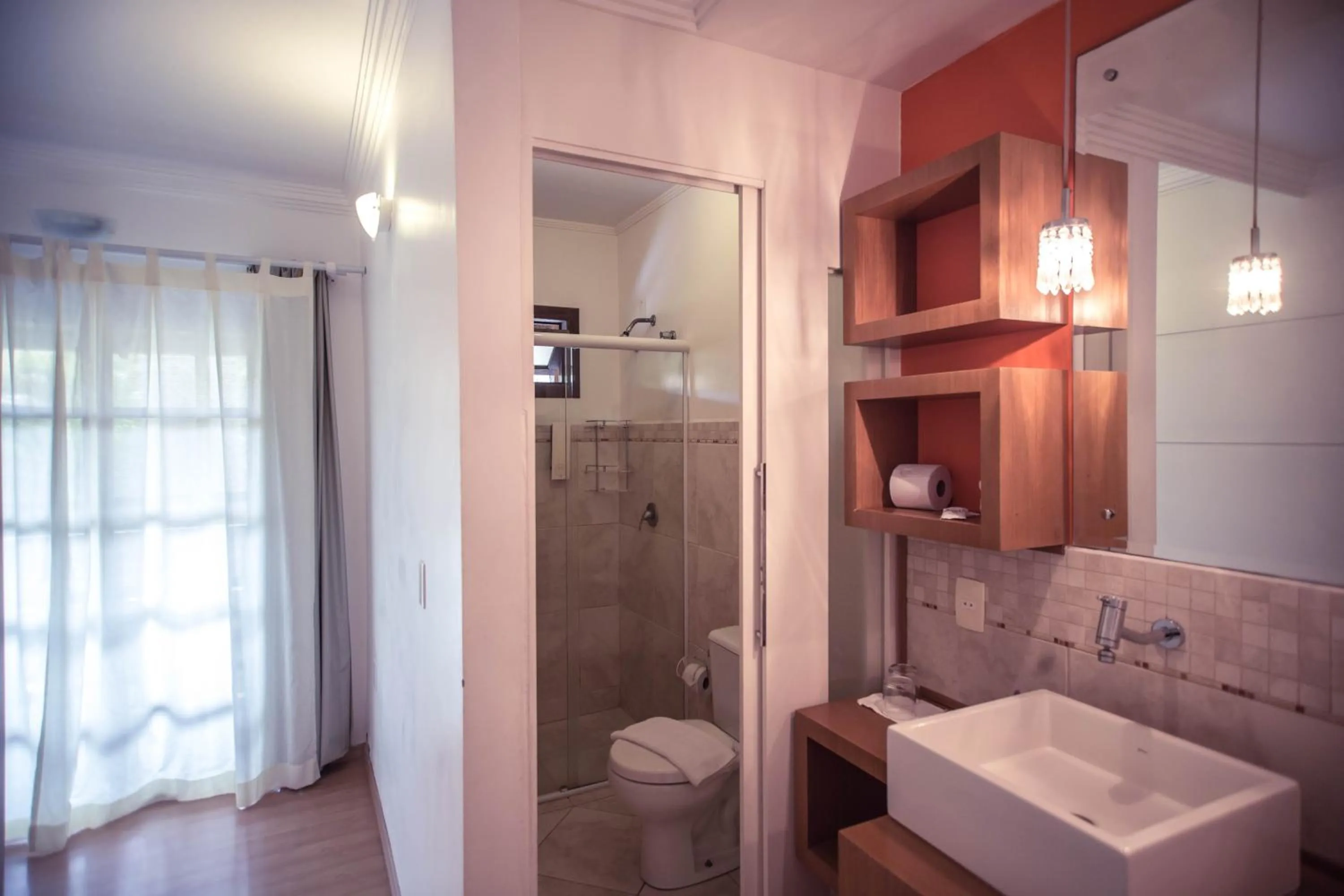 Bathroom in Pousada Dom Capudi