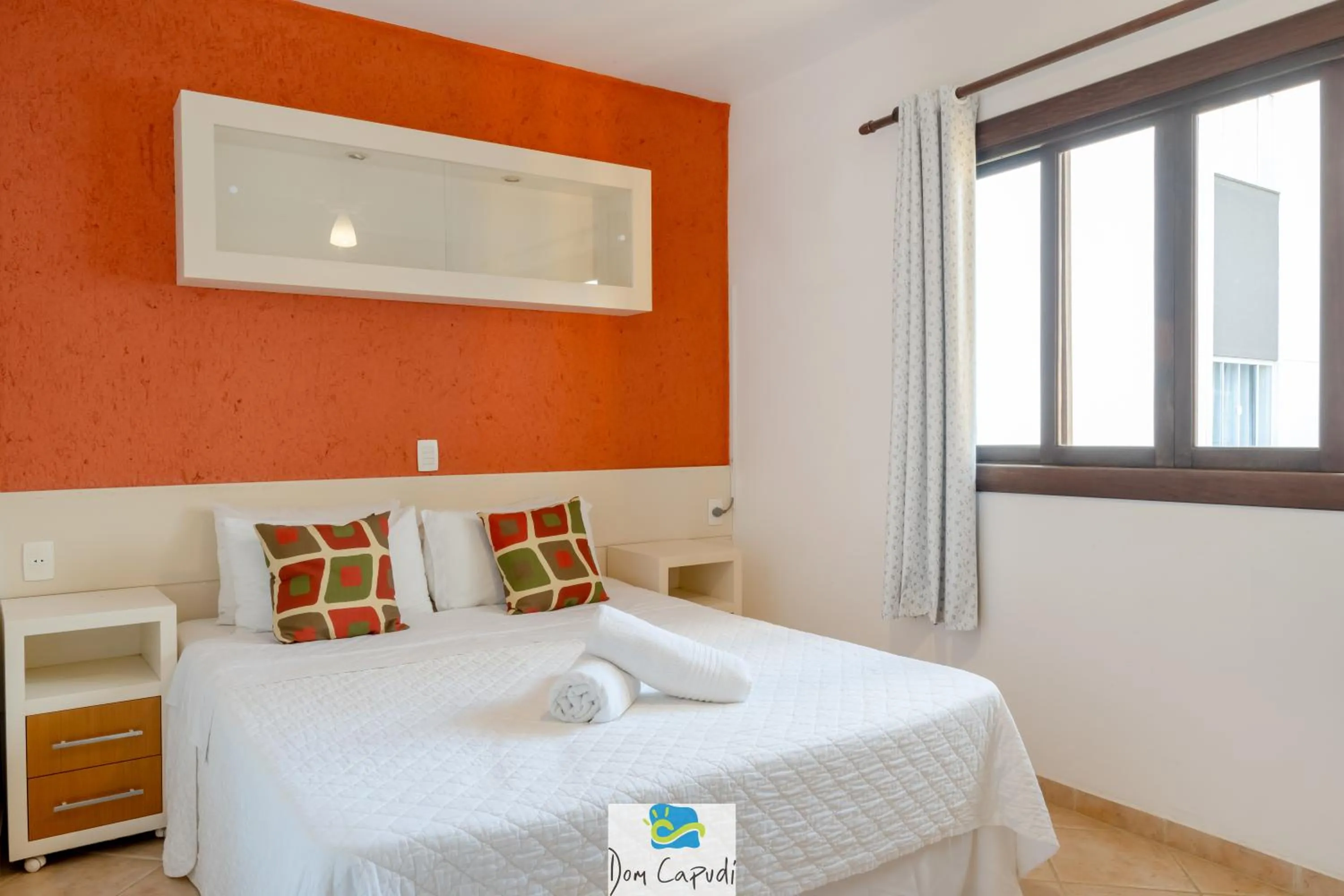 Bed in Pousada Dom Capudi