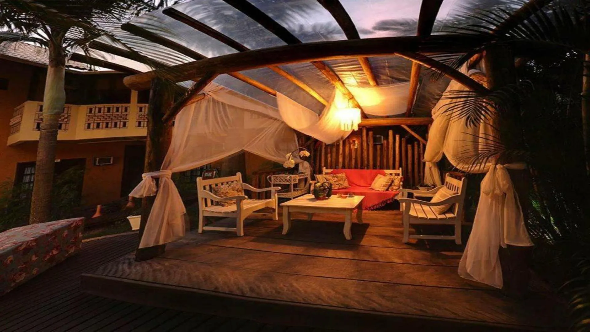 Garden in Pousada Dom Capudi