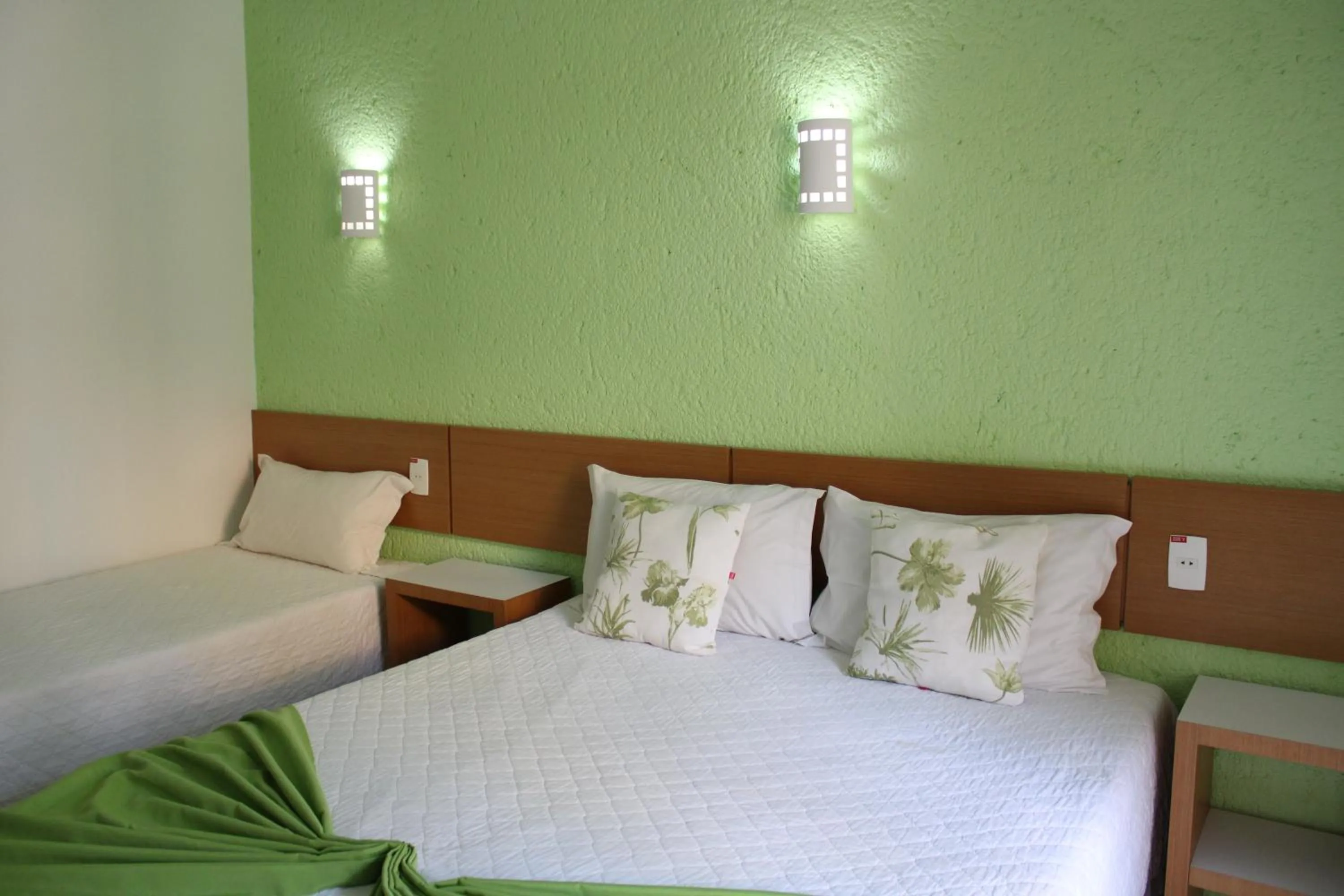 Bed in Pousada Dom Capudi