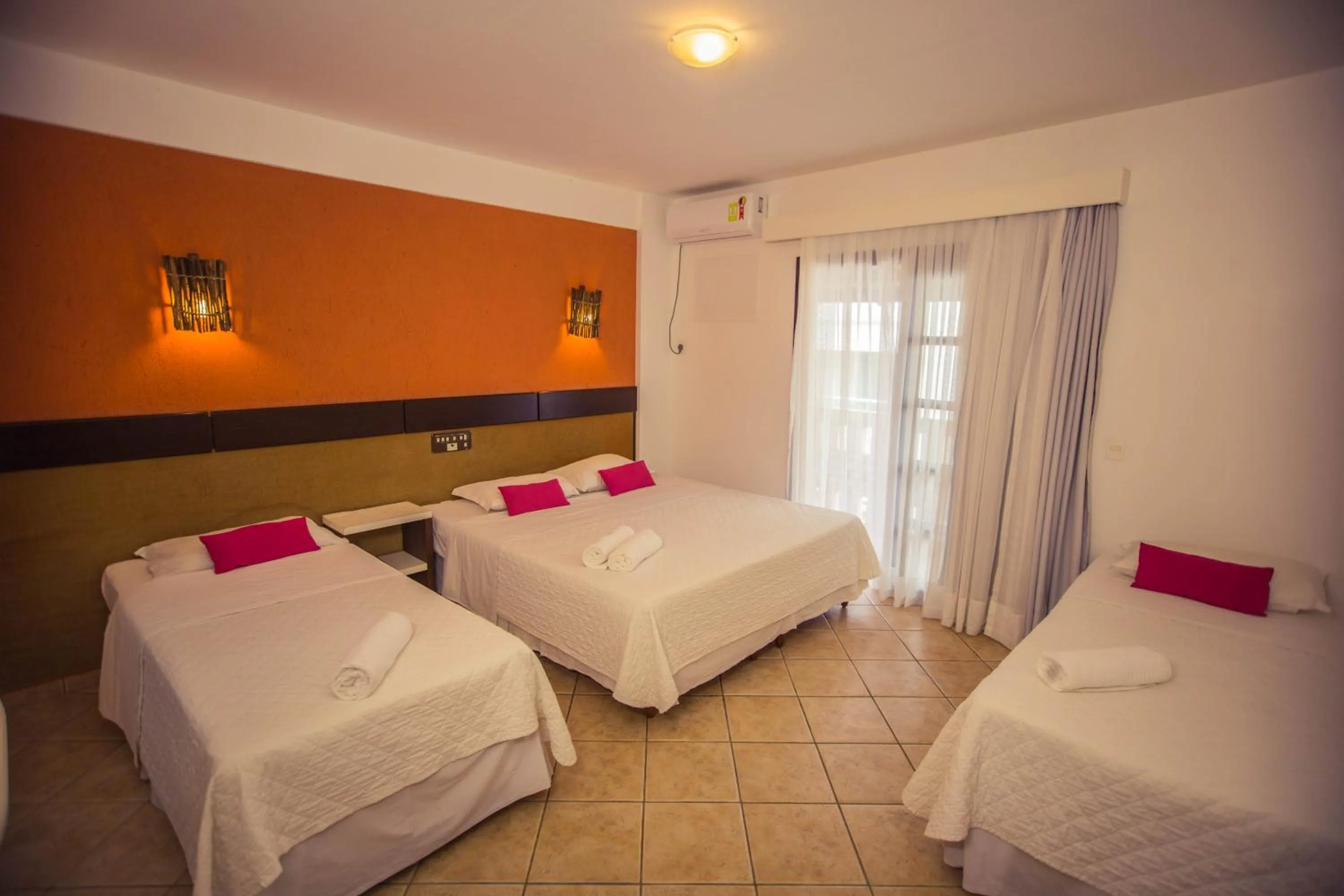 Bed in Pousada Dom Capudi